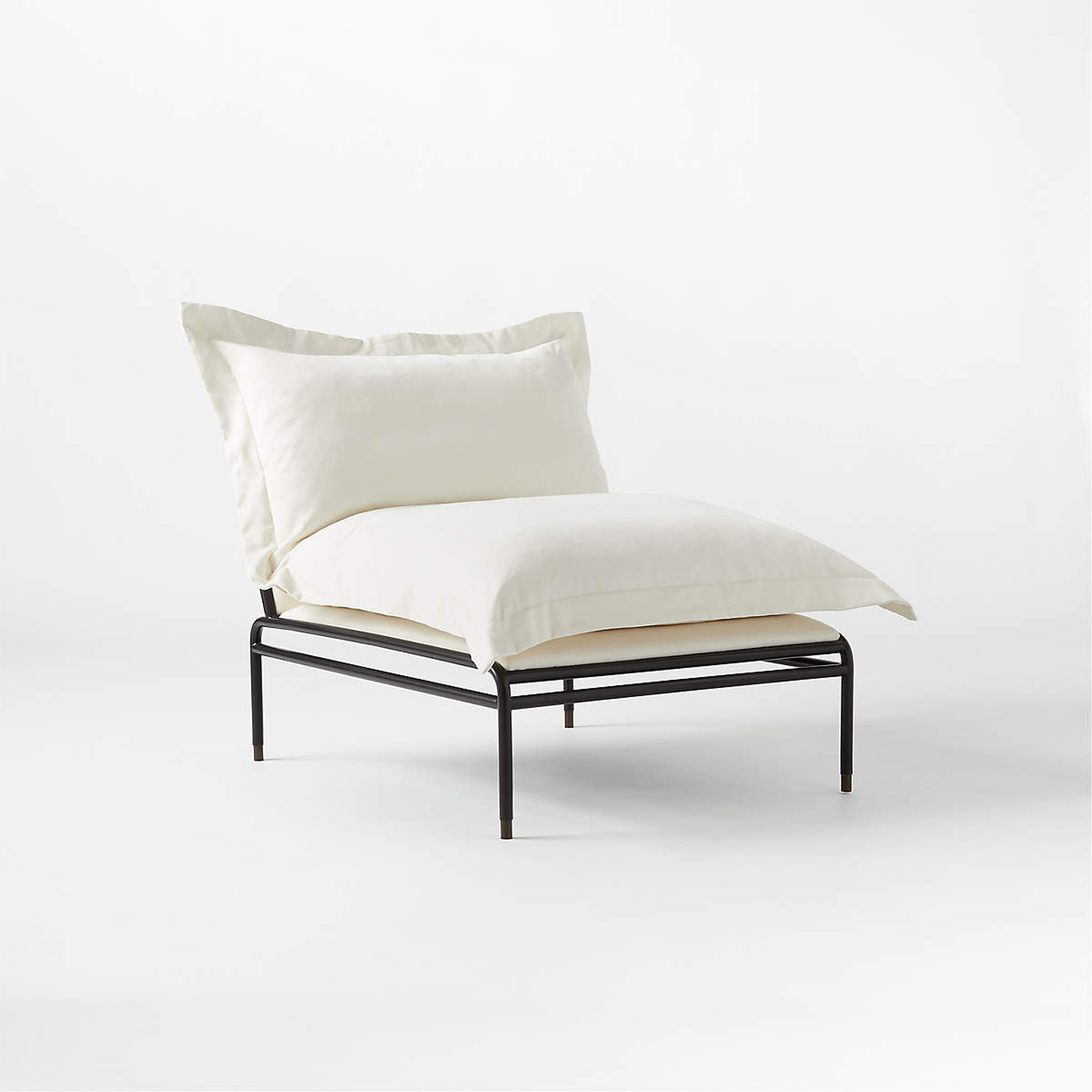 Pillow Lounge Chair Nomad Snow - CB2