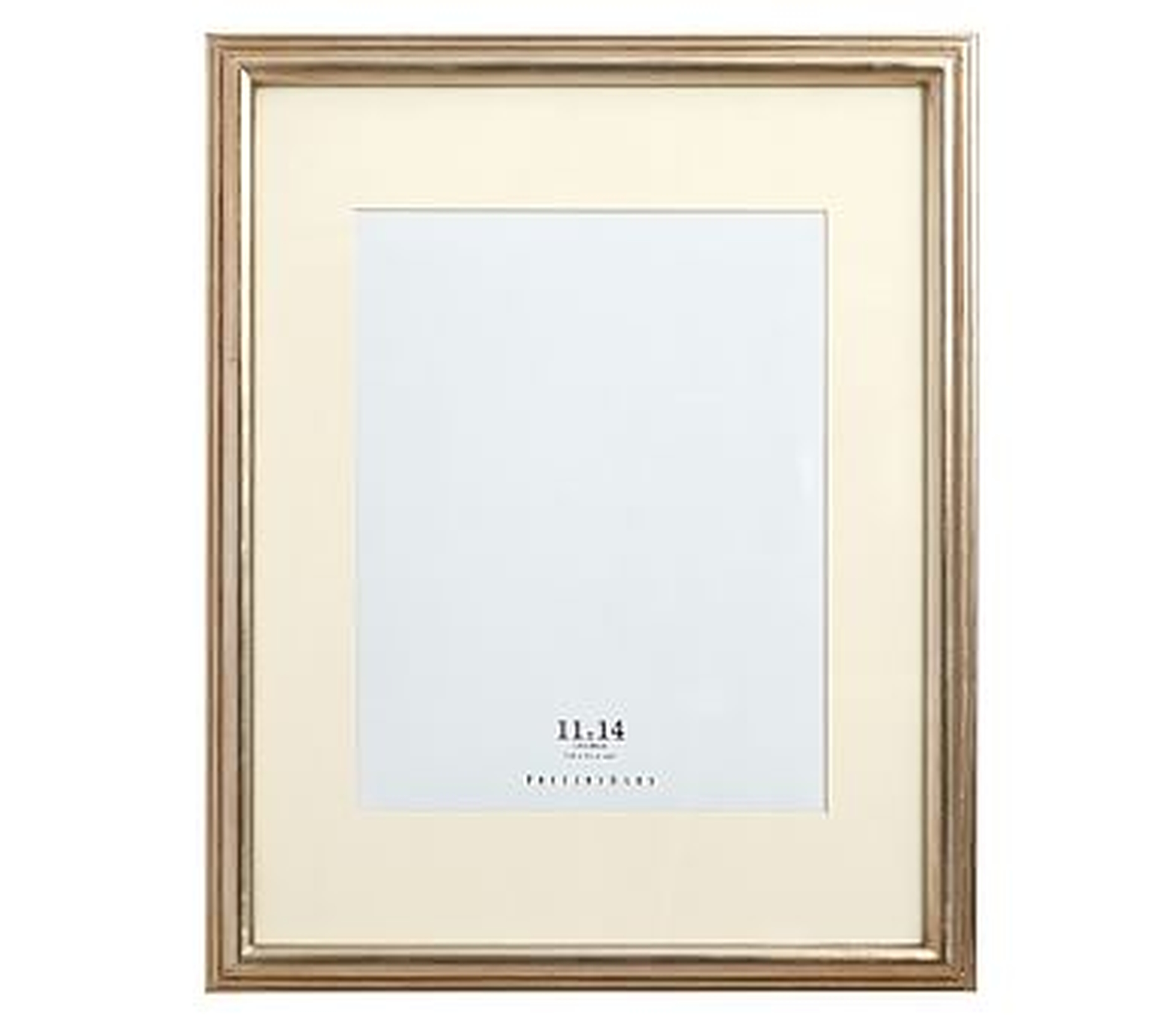 Eliza Gilt Picture Frame, 11 x 14" Medium Frame, Champagne Gilt finish - Pottery Barn