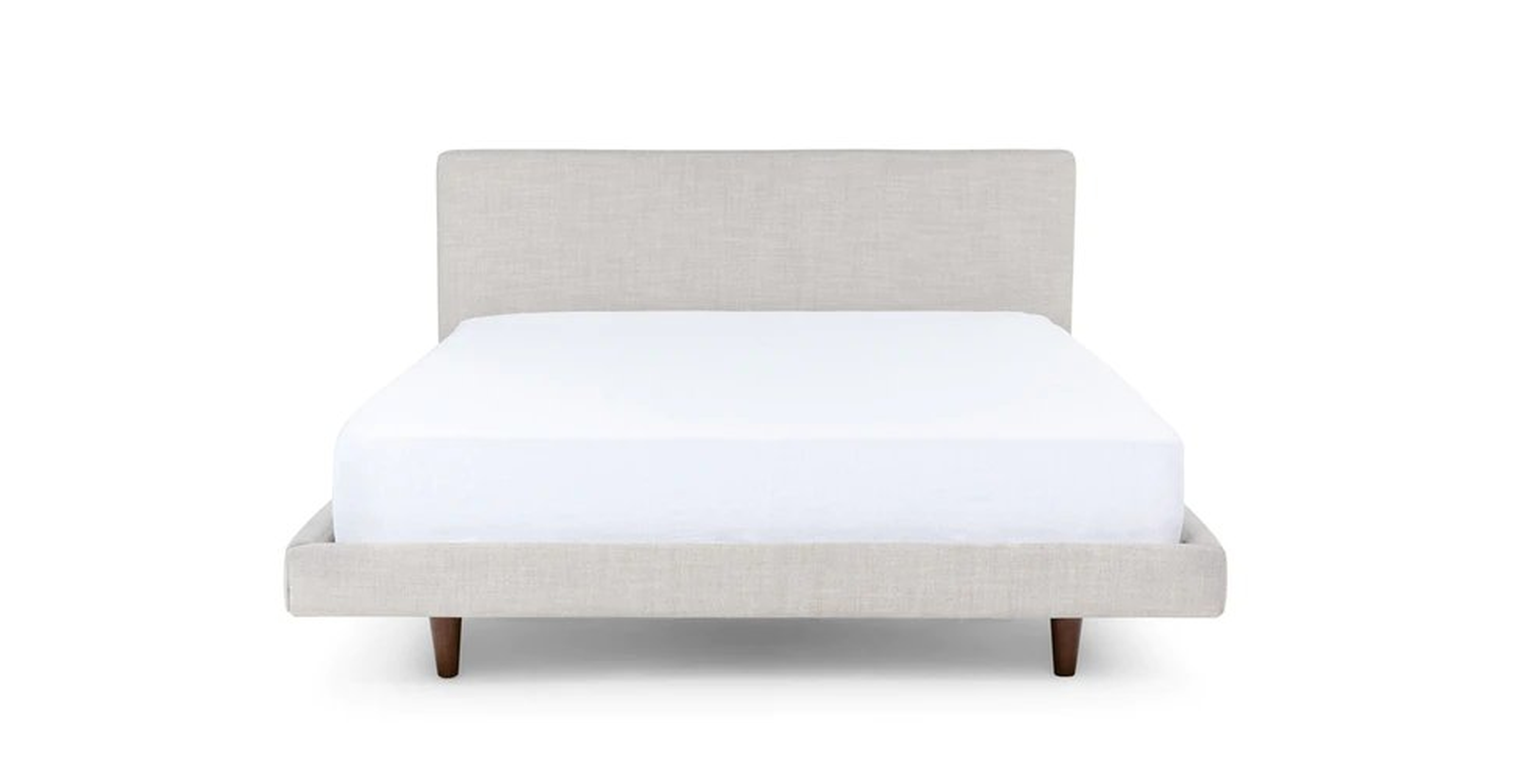Tessu Bed in Clay Taupe, Queen - Article
