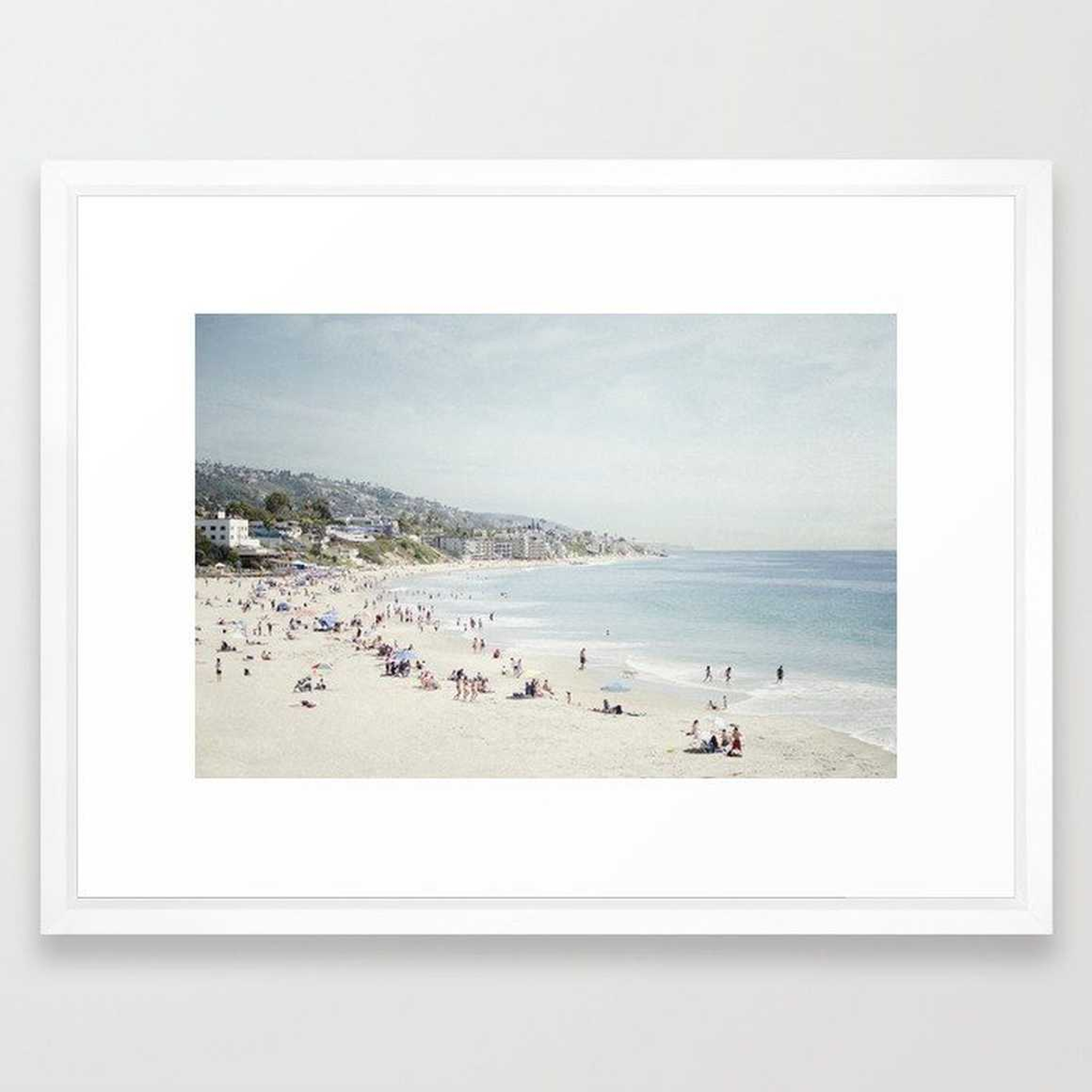 Laguna Beach Framed Art Print - Society6