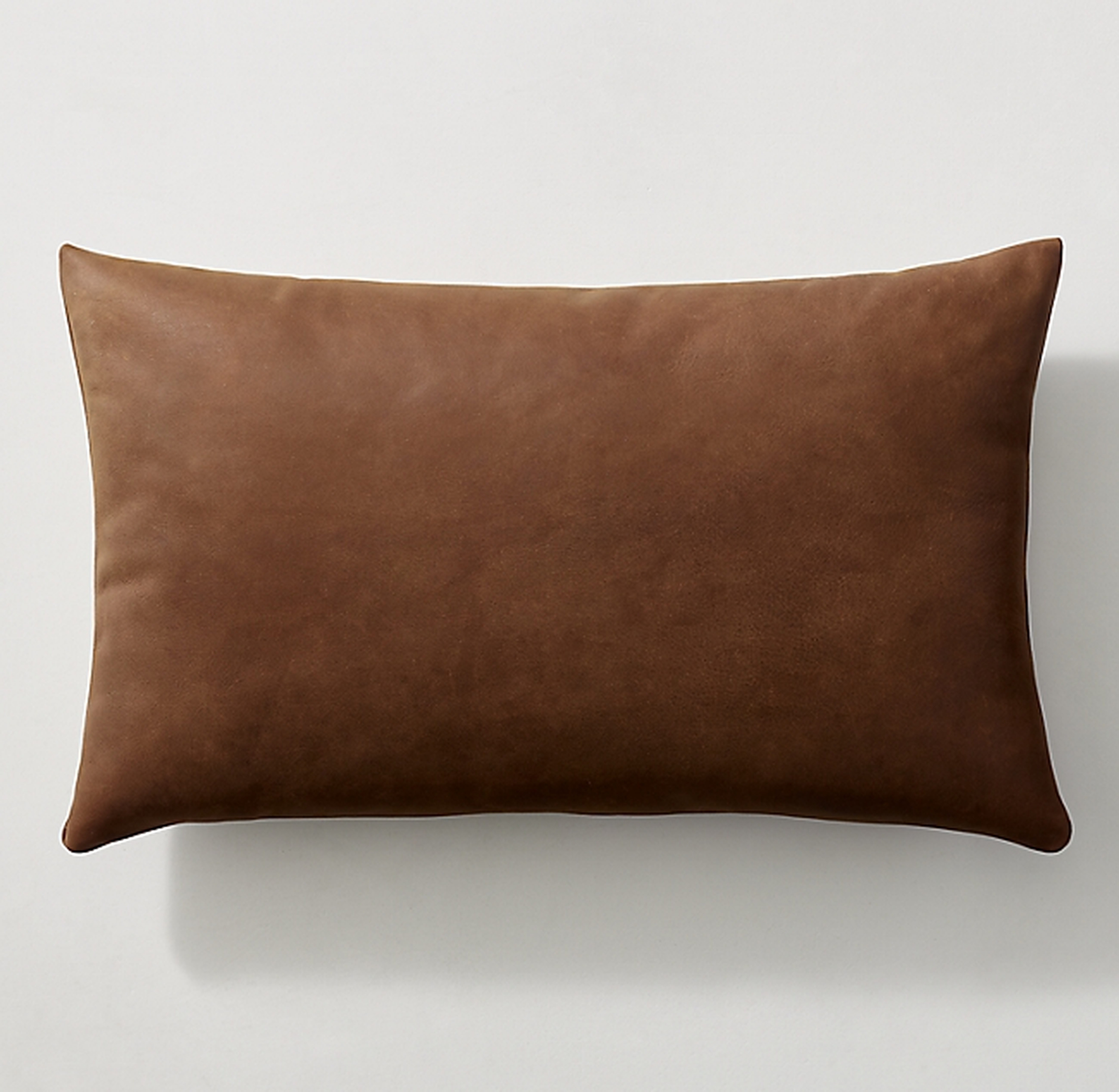 SHERWOOD LEATHER WRAPPED PILLOW COVER - LUMBAR - RH