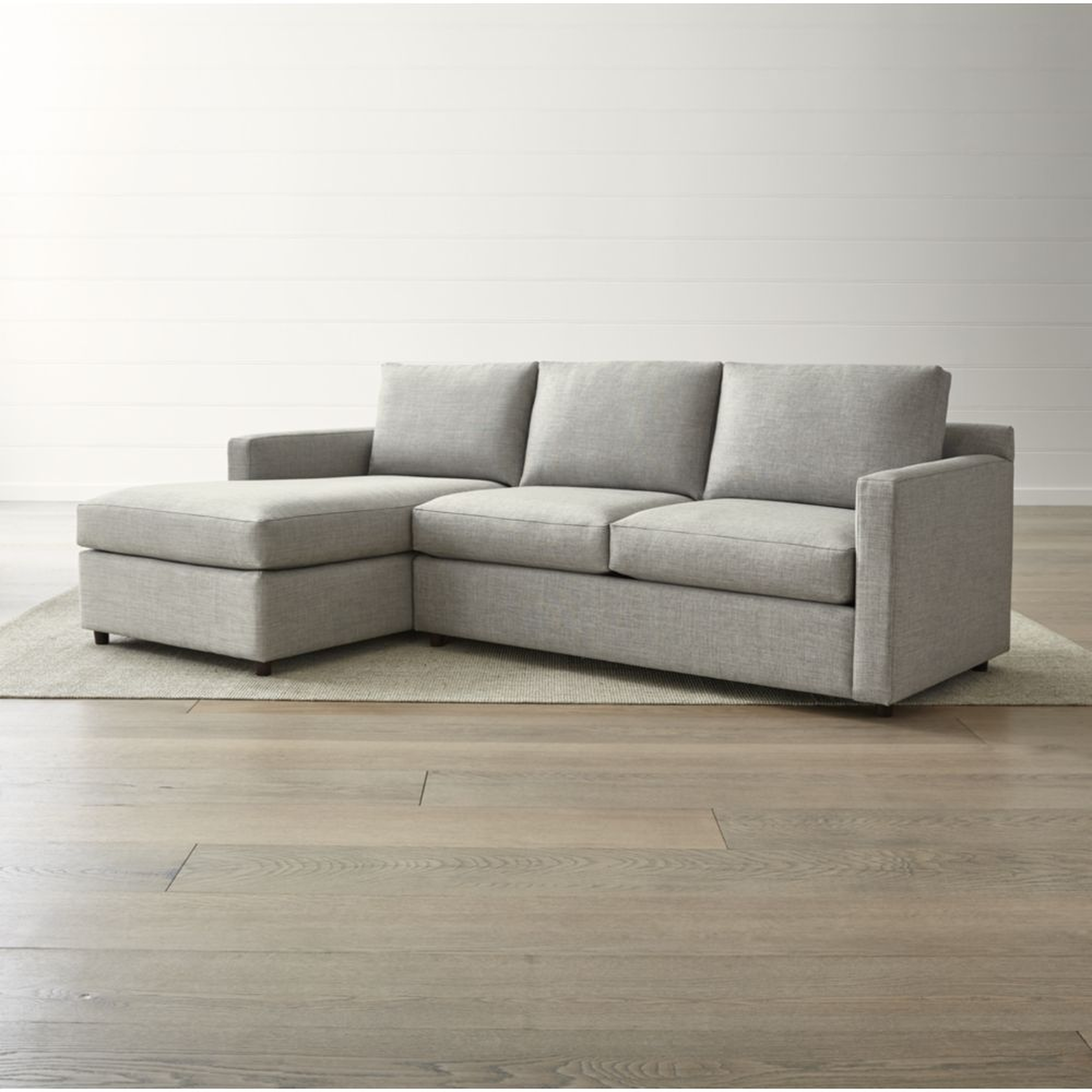 Barrett 2-Piece Left Arm Chaise Sectional - Crate and Barrel