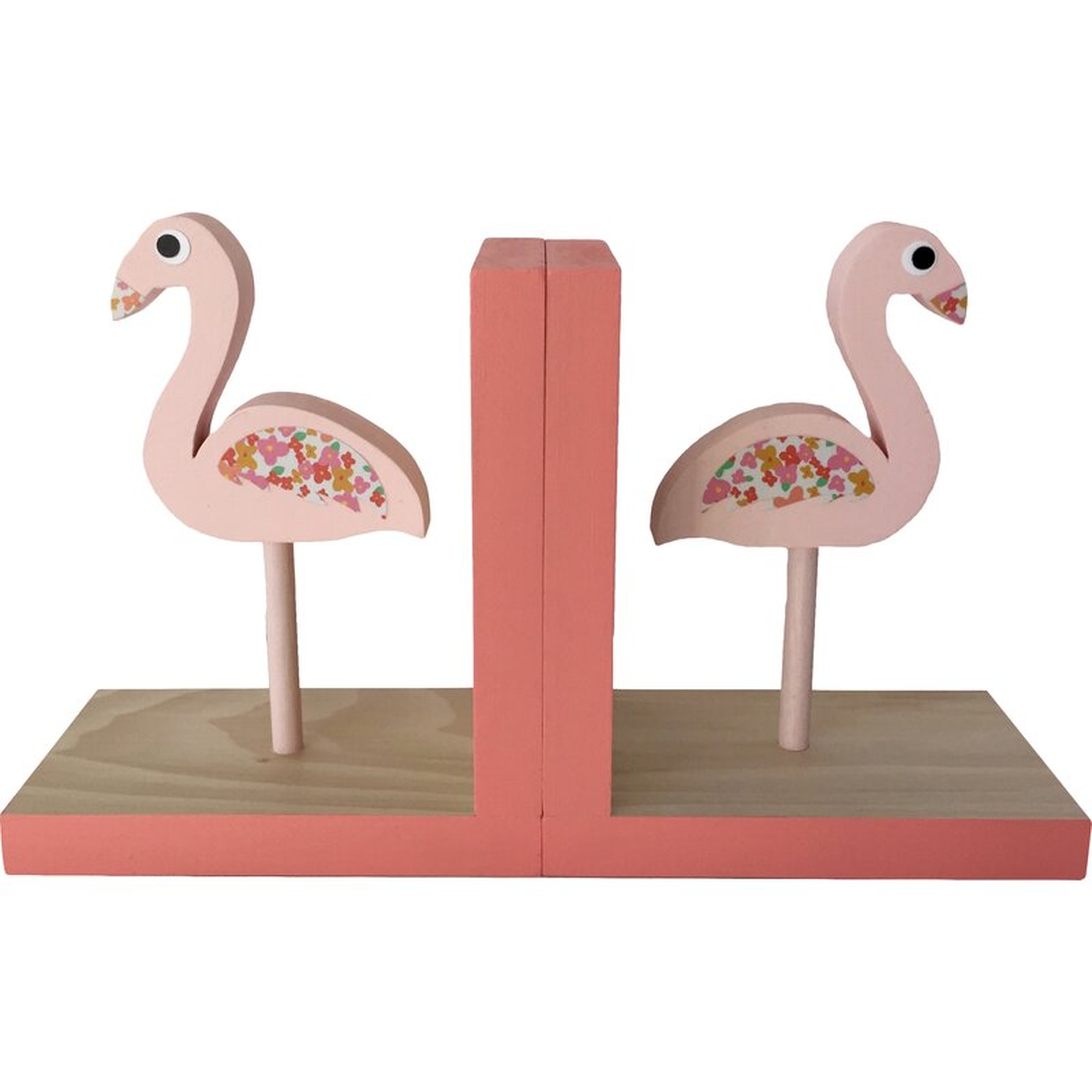 Flamingo Book Ends - Wayfair