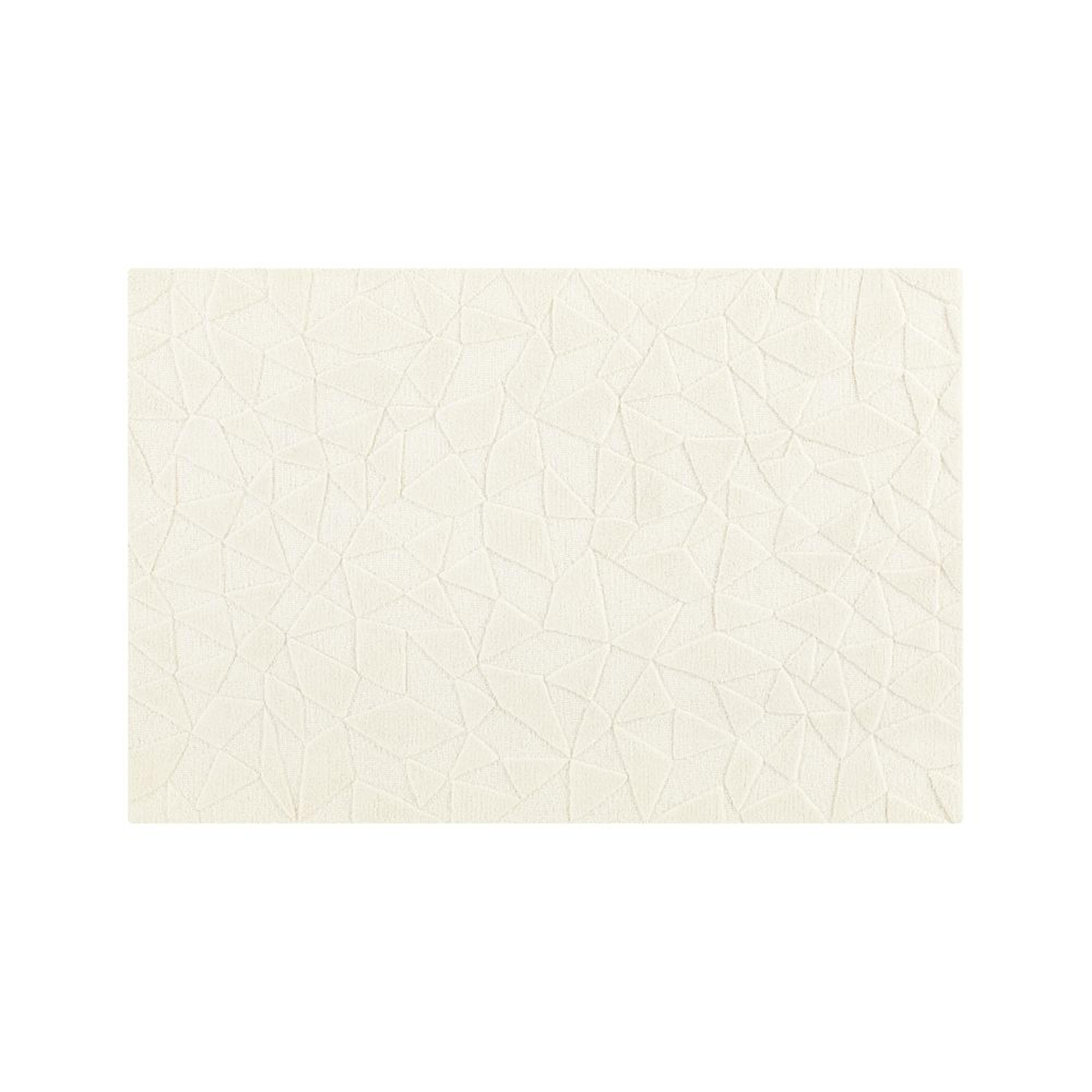 Modern Solid Cream Rug 8'x10' - Crate and Barrel