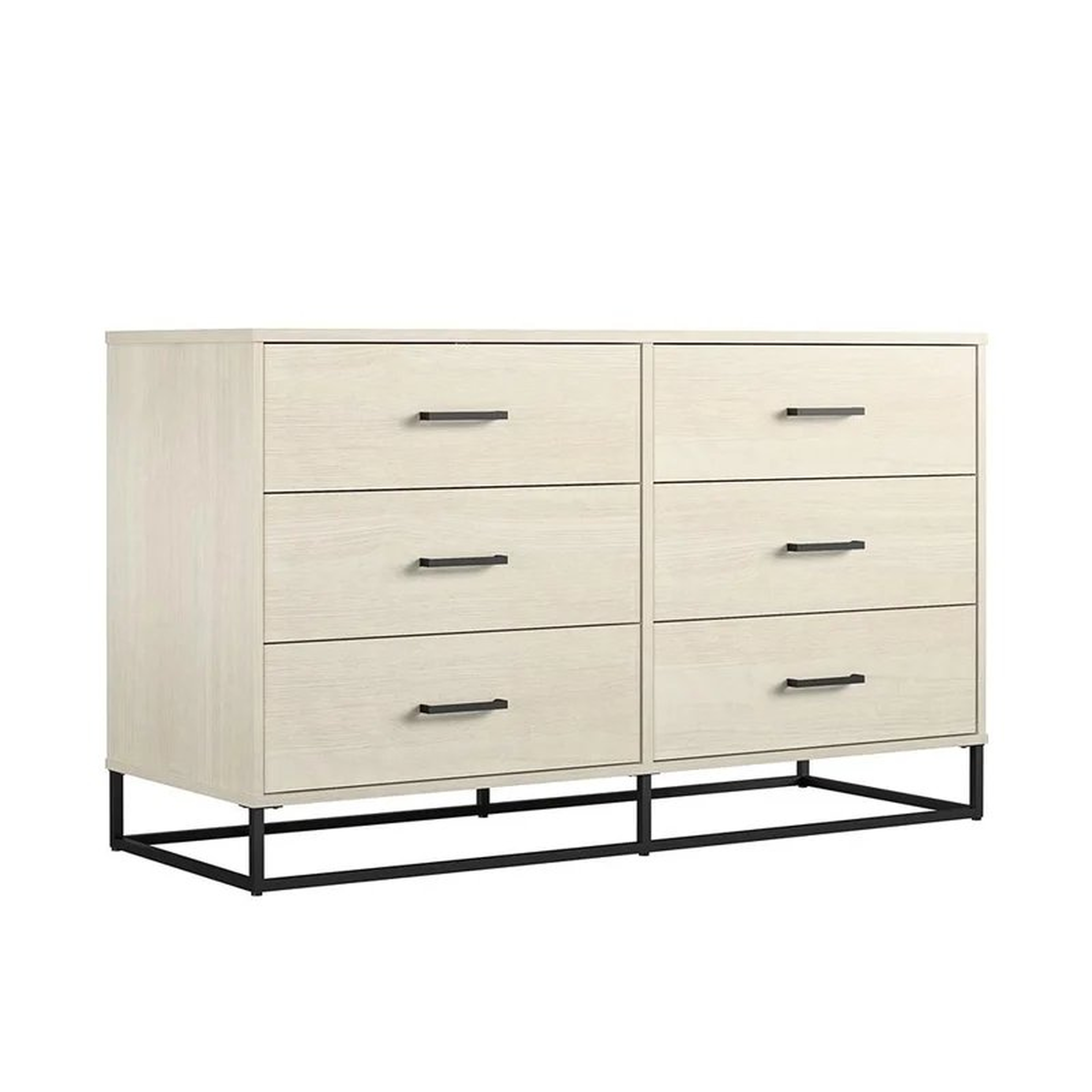 Kelly 6 Drawer 53.62'' W Double Dresser - Wayfair