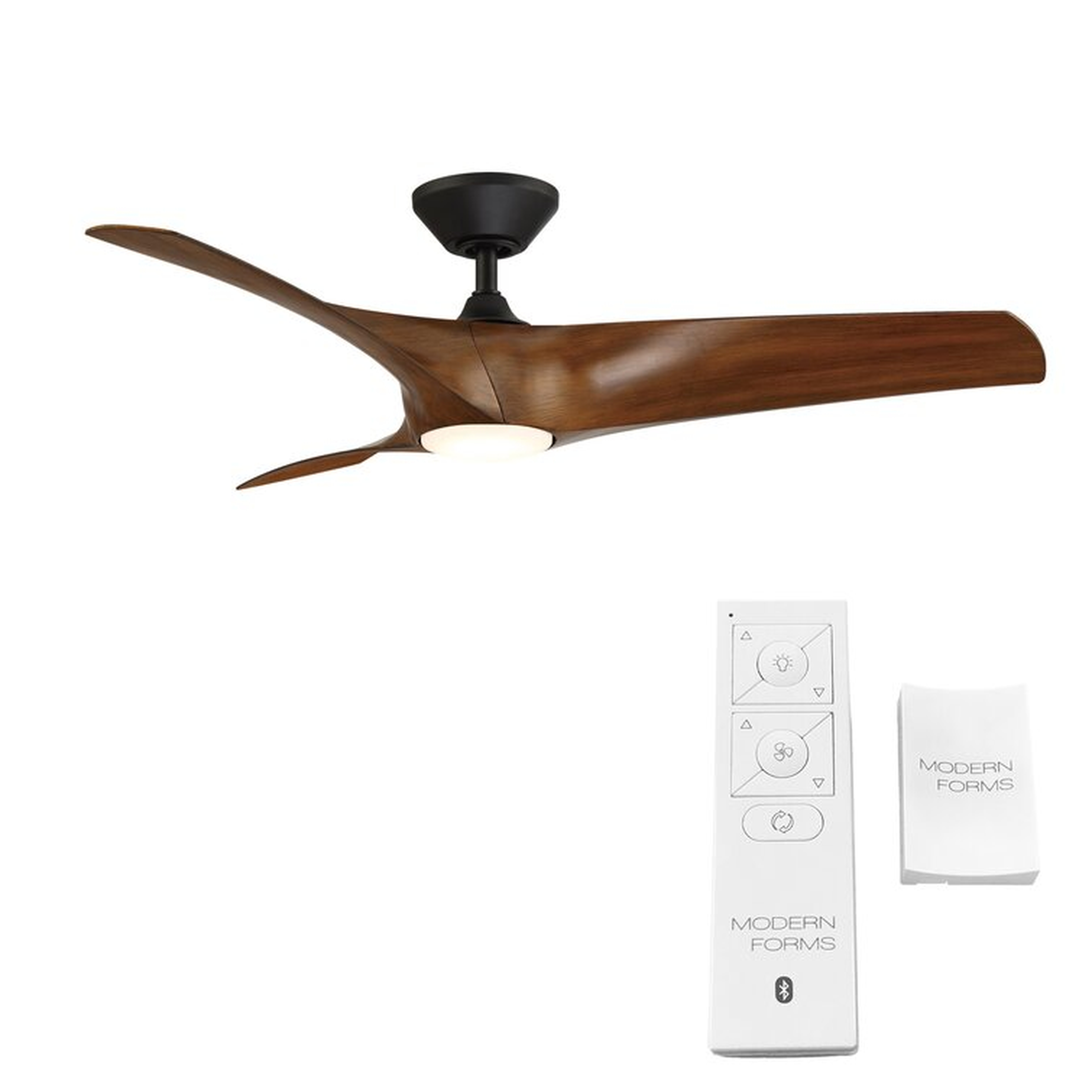 Zephyr 3 - Blade Smart Propeller Ceiling Fan with Light Kit Included - Perigold
