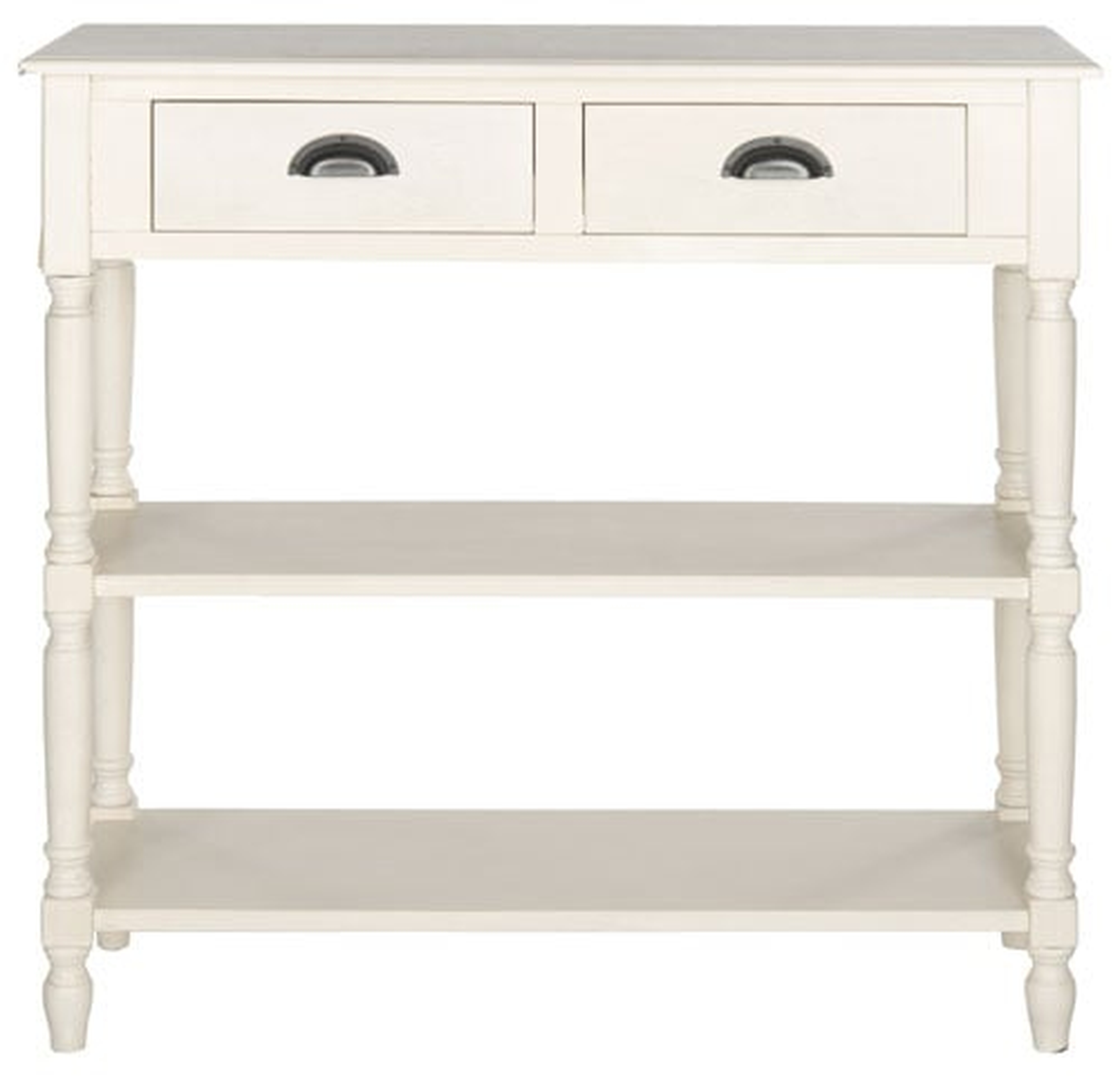 Salem Console Table With Storage - White - Arlo Home - Arlo Home
