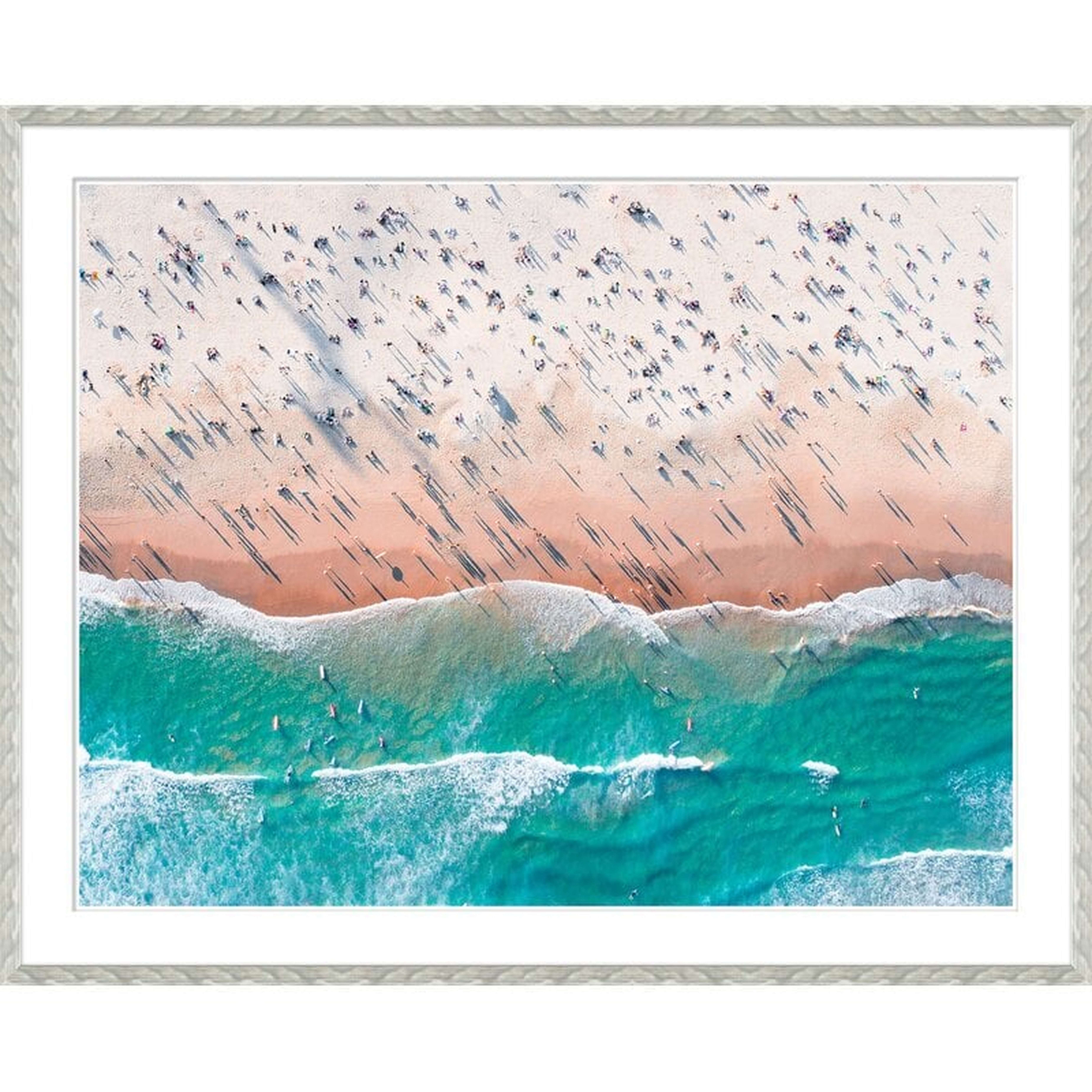 'DAY AT THE BEACH' FRAMED GRAPHIC ART PRINT - Perigold