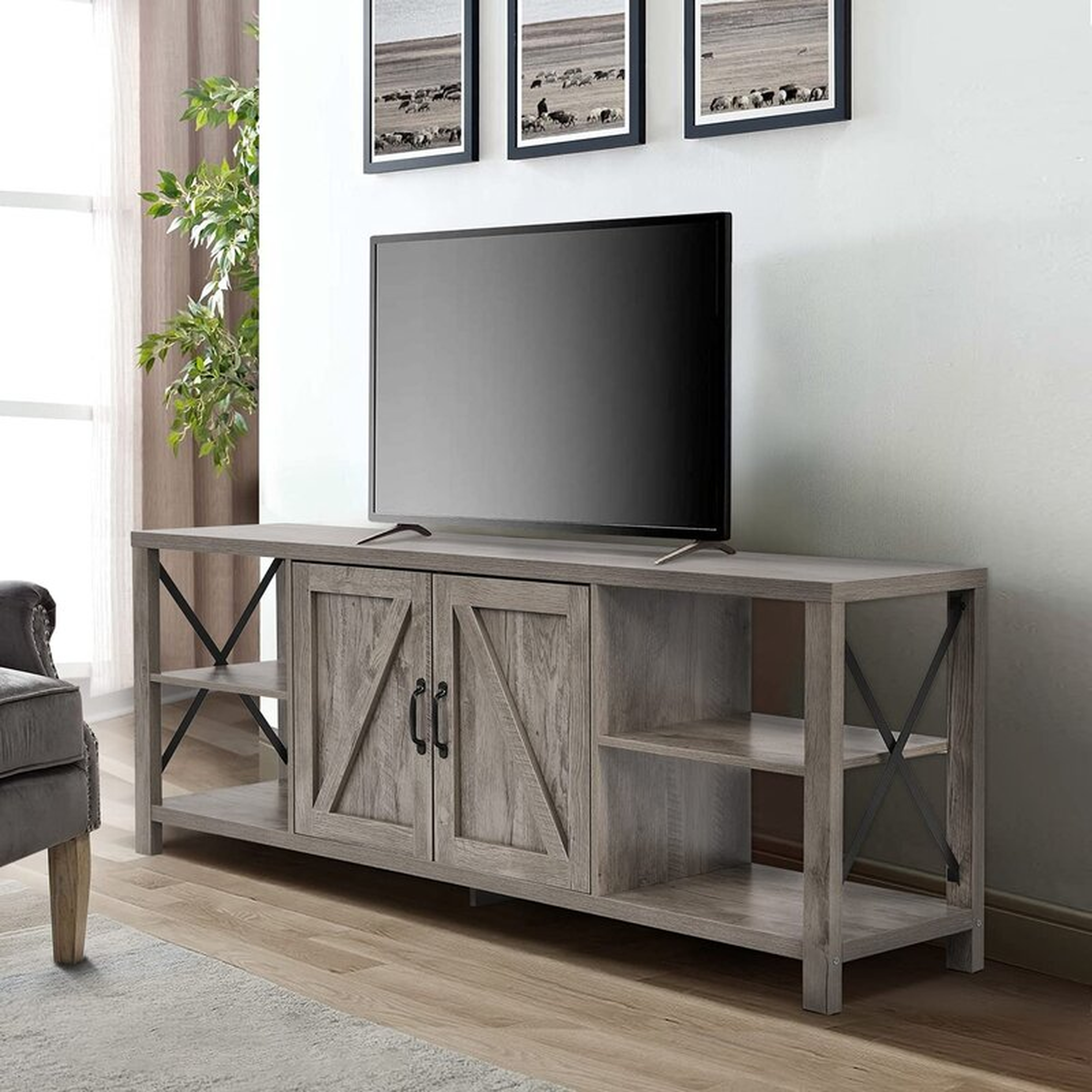 Agis TV Stand for TVs up to 78" - Wayfair