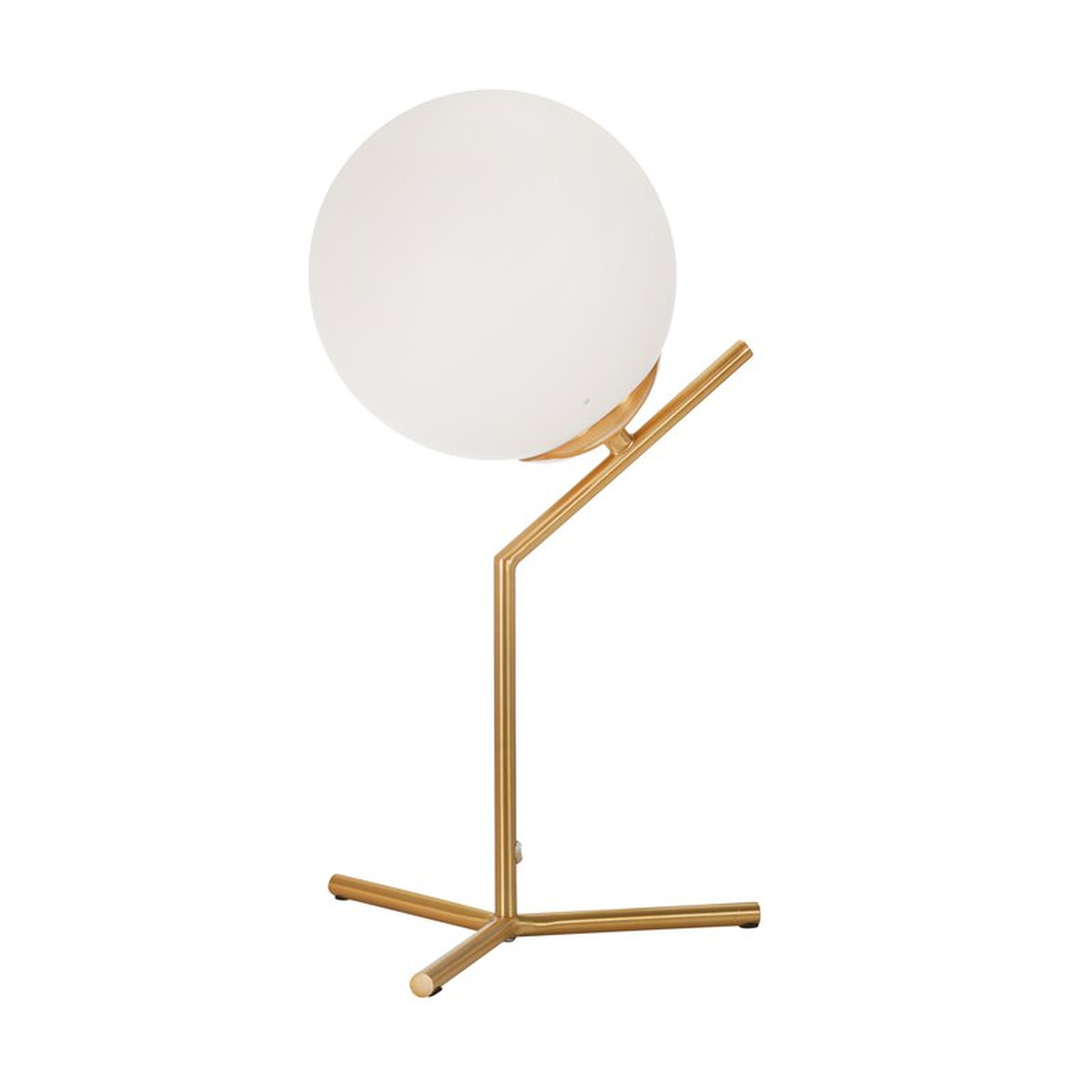 Verrett 22" Gold/White Table Lamp - Wayfair