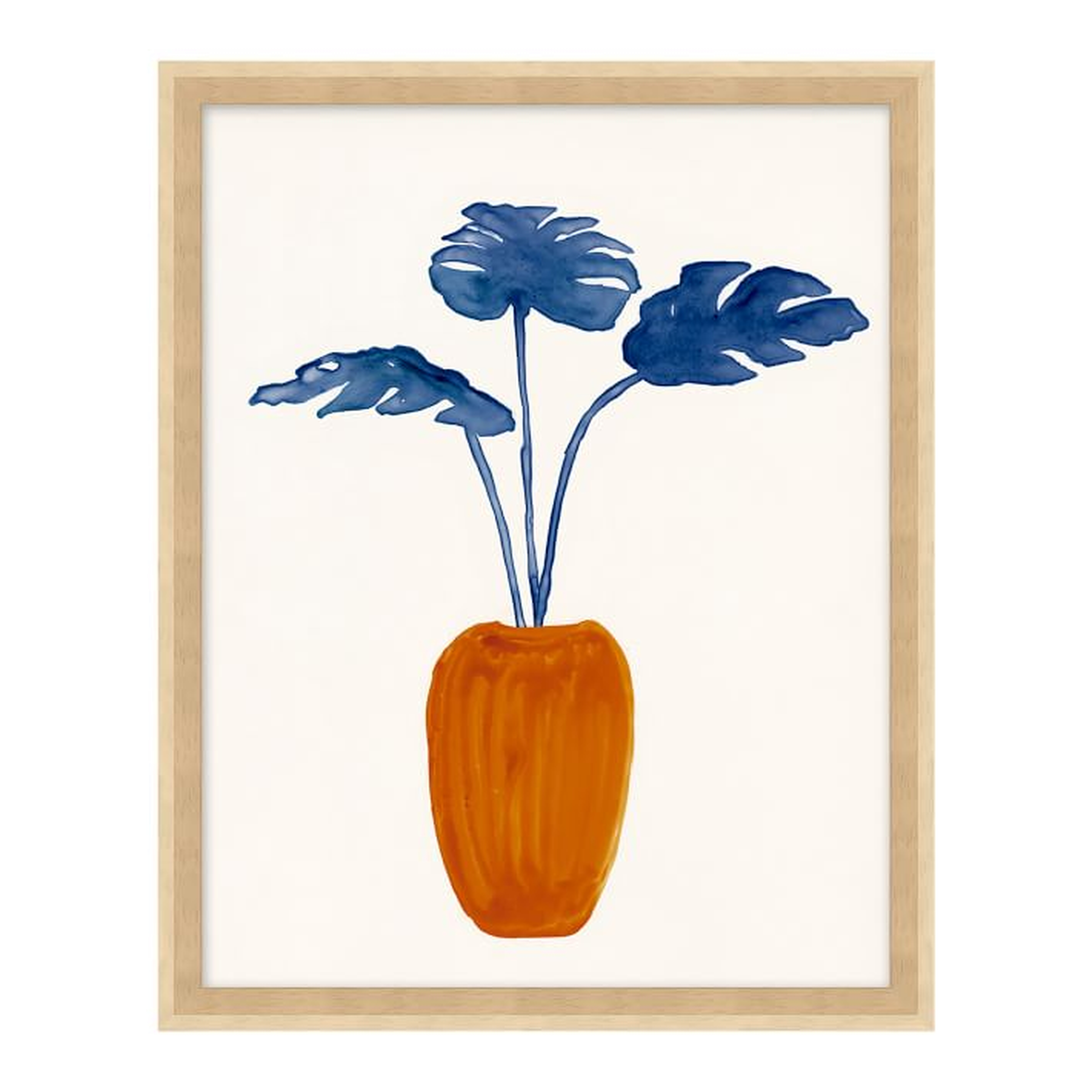 House Plant 3 Painting, Multi, Small - West Elm