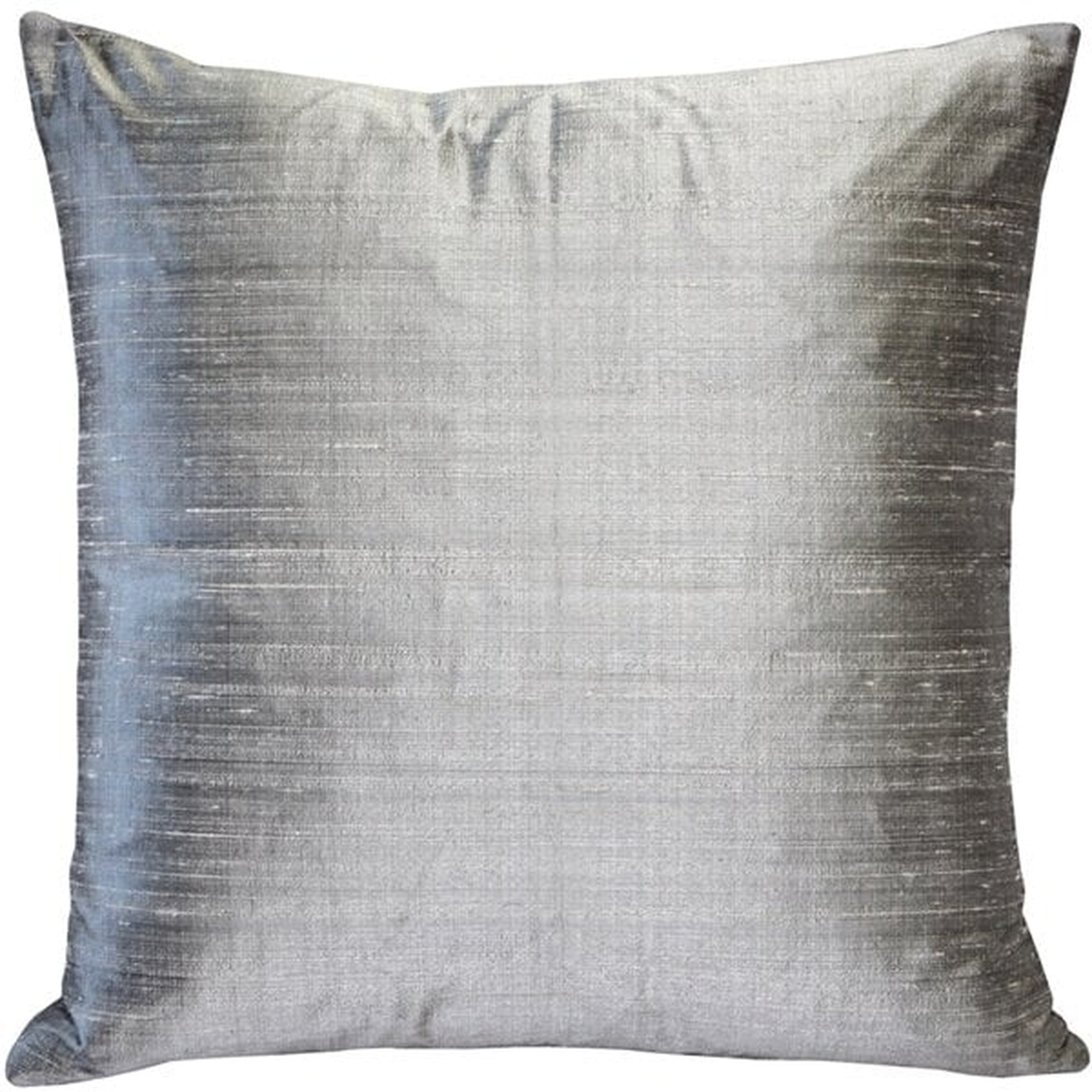 Bradley Silk Throw Pillow - Wayfair