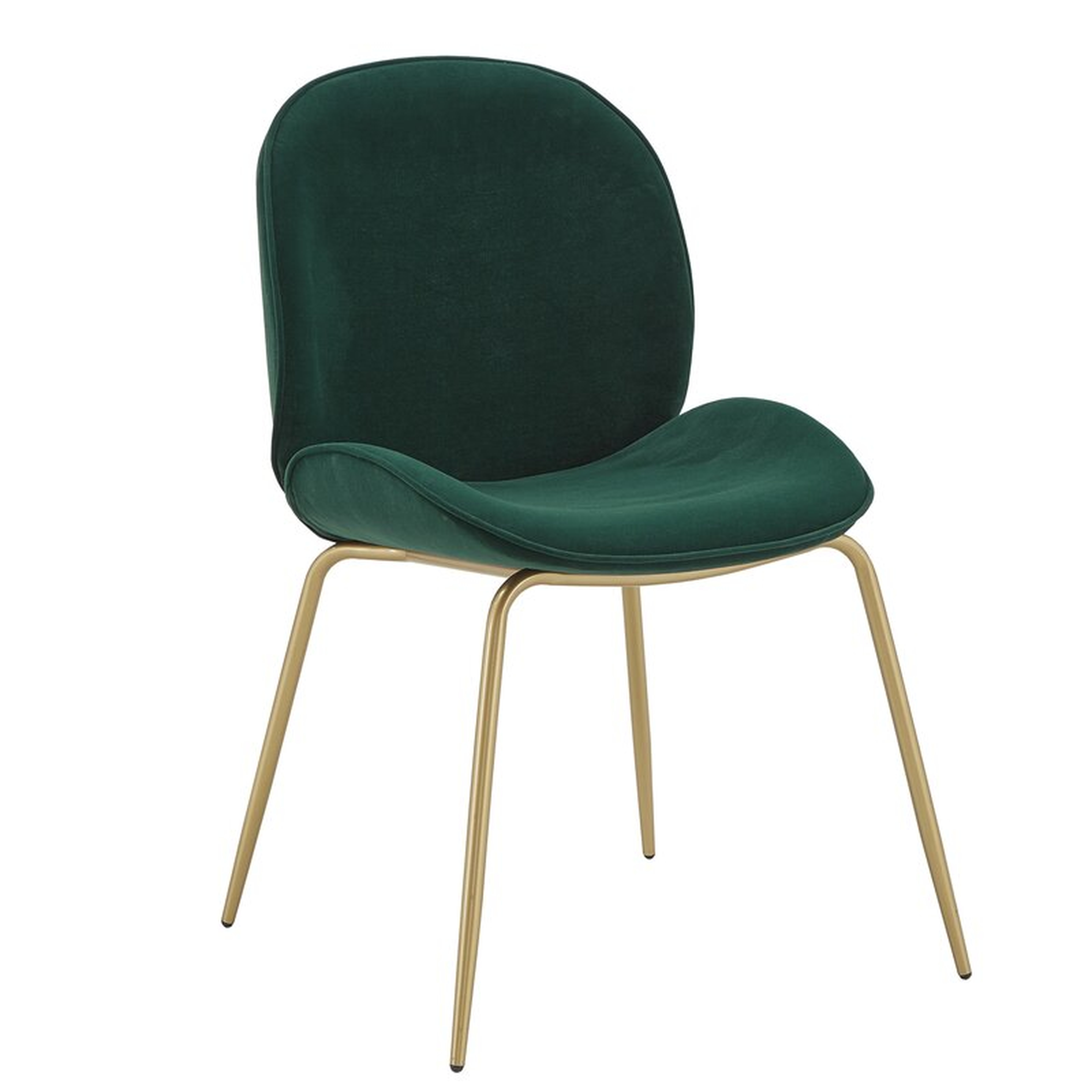 Guillemette Velvet Upholstered Side Chair (Set of 2) - Wayfair