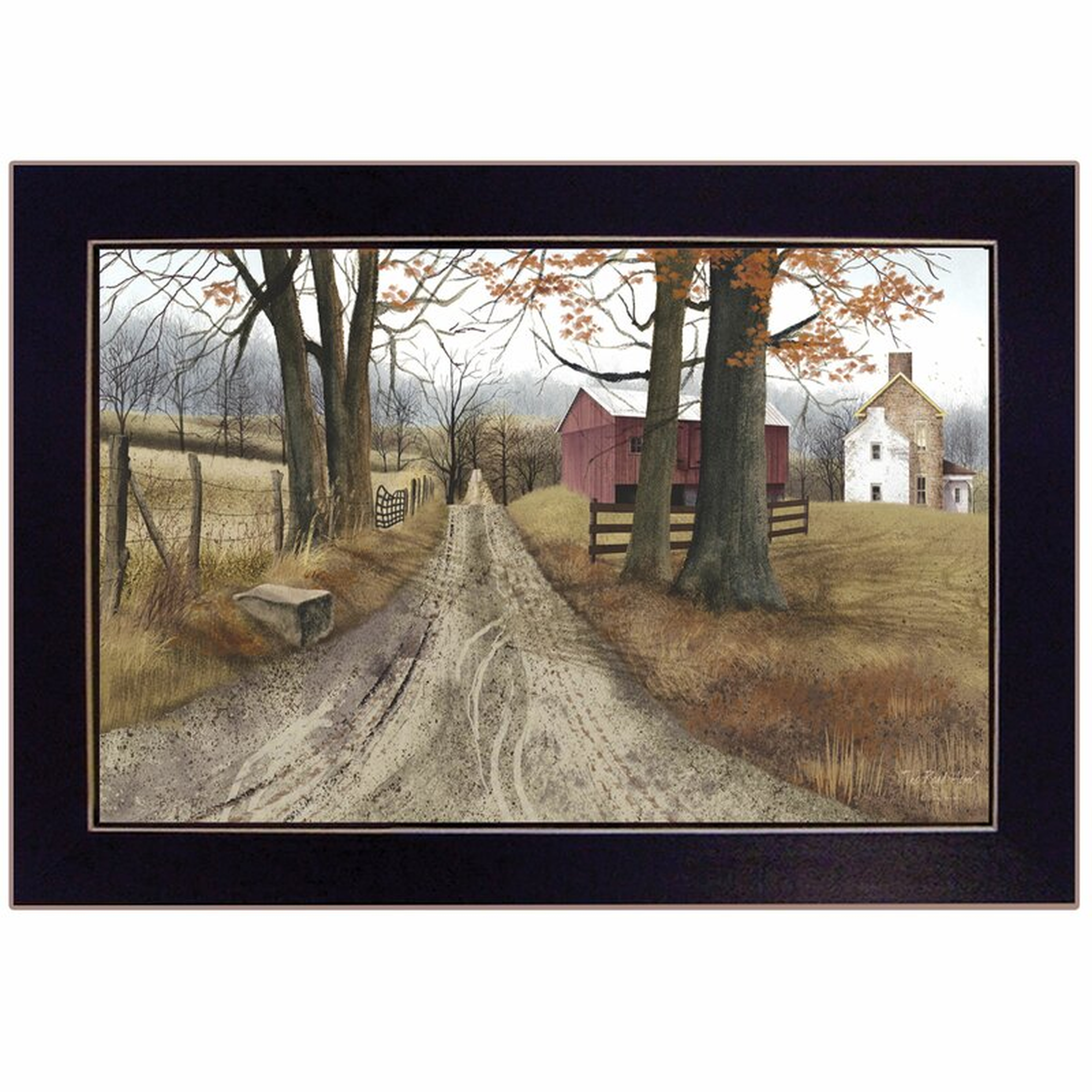 'The Road Home' Framed Acrylic Painting Print - Wayfair