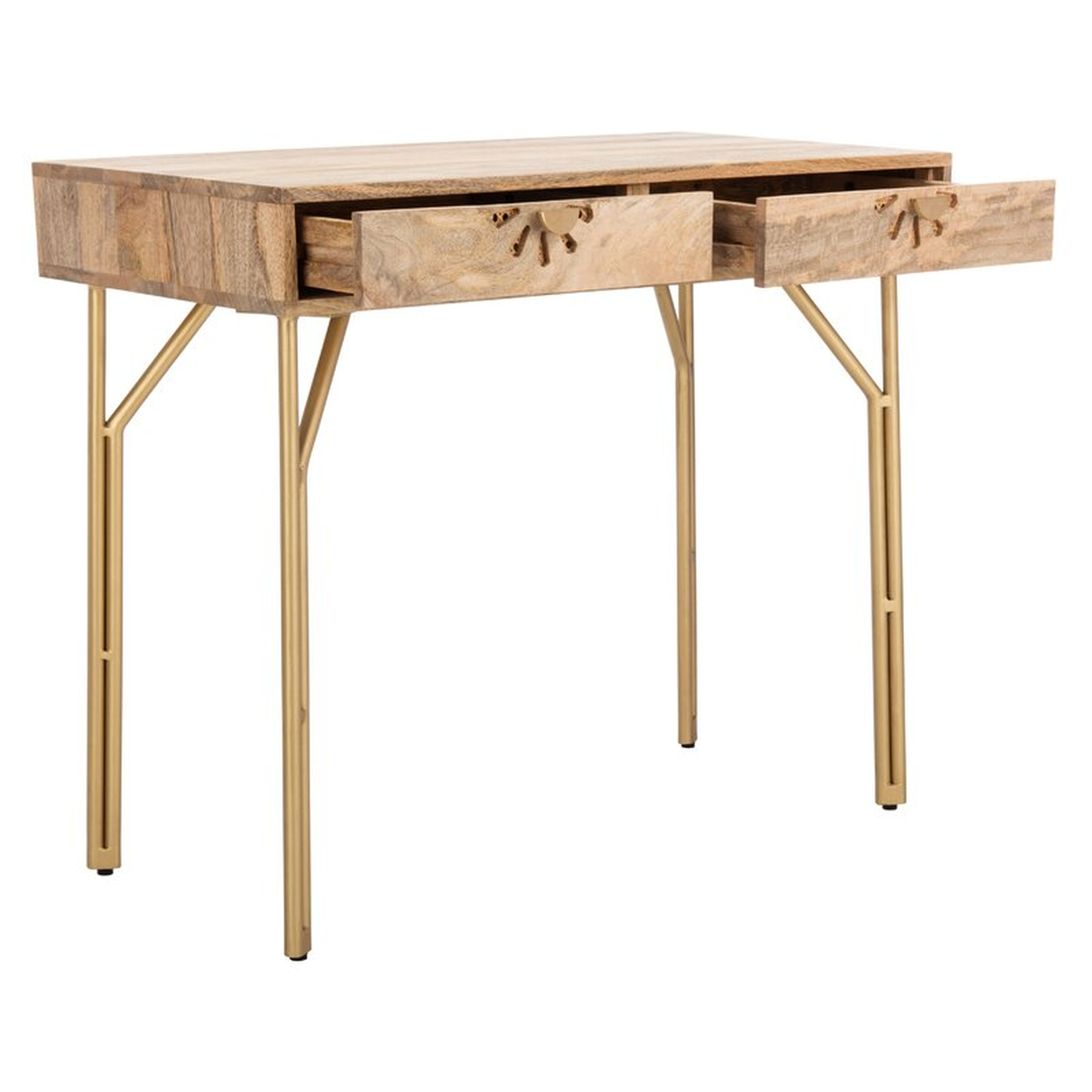 Seifert Solid Wood Desk - Wayfair