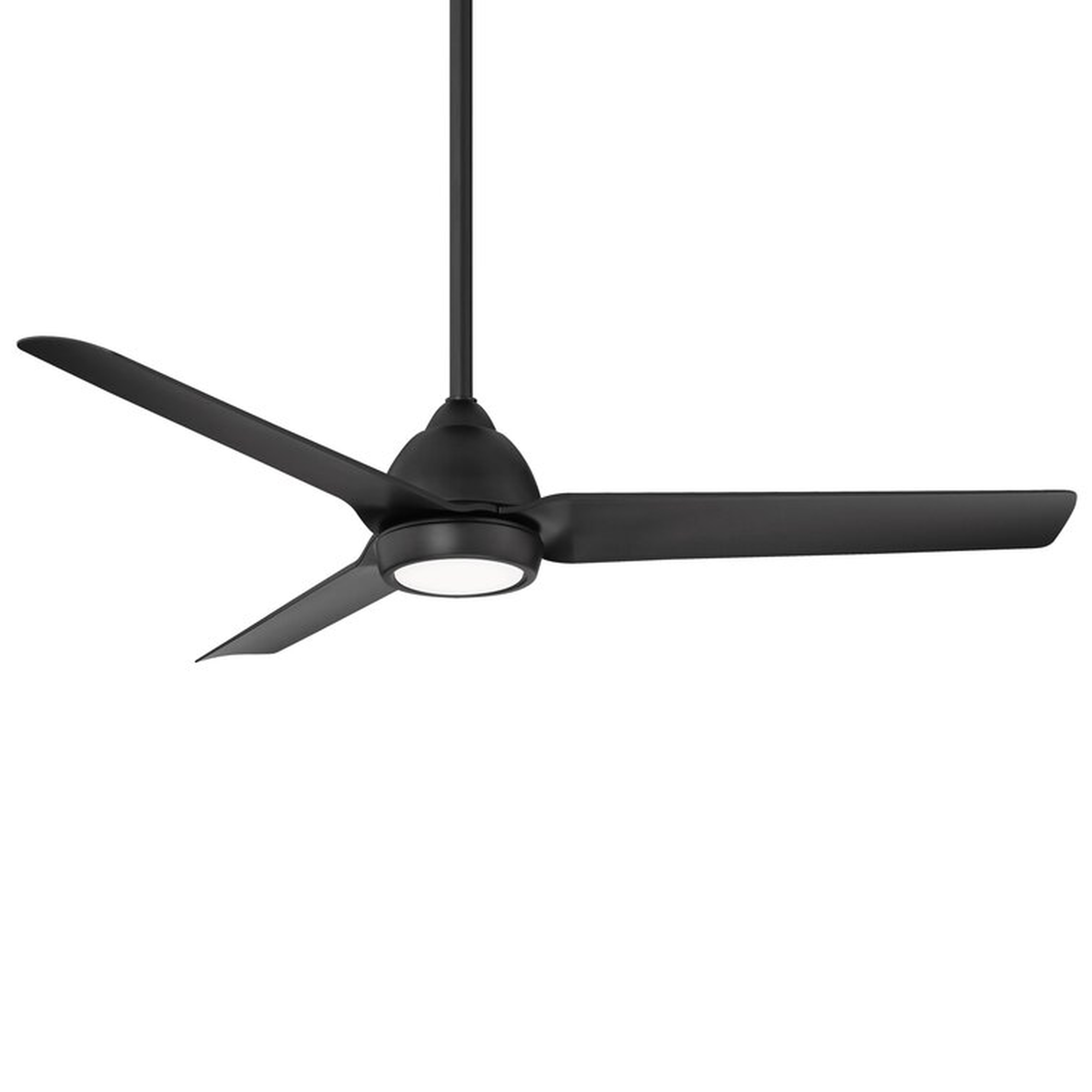 54'' Mocha 3 - Blade Outdoor Smart Propeller Ceiling Fan with and Light Kit Included - Wayfair
