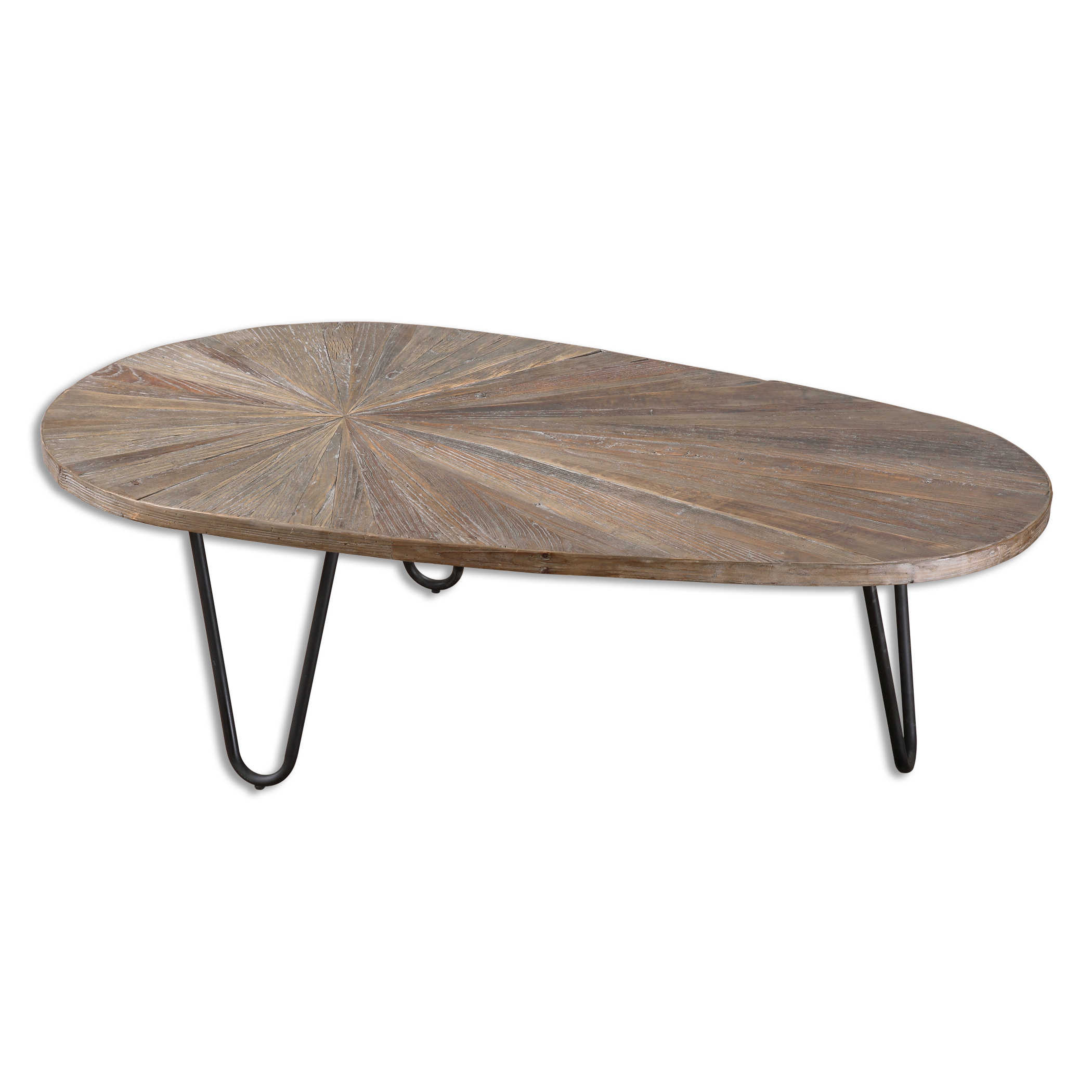Leveni Wooden Coffee Table - Hudsonhill Foundry