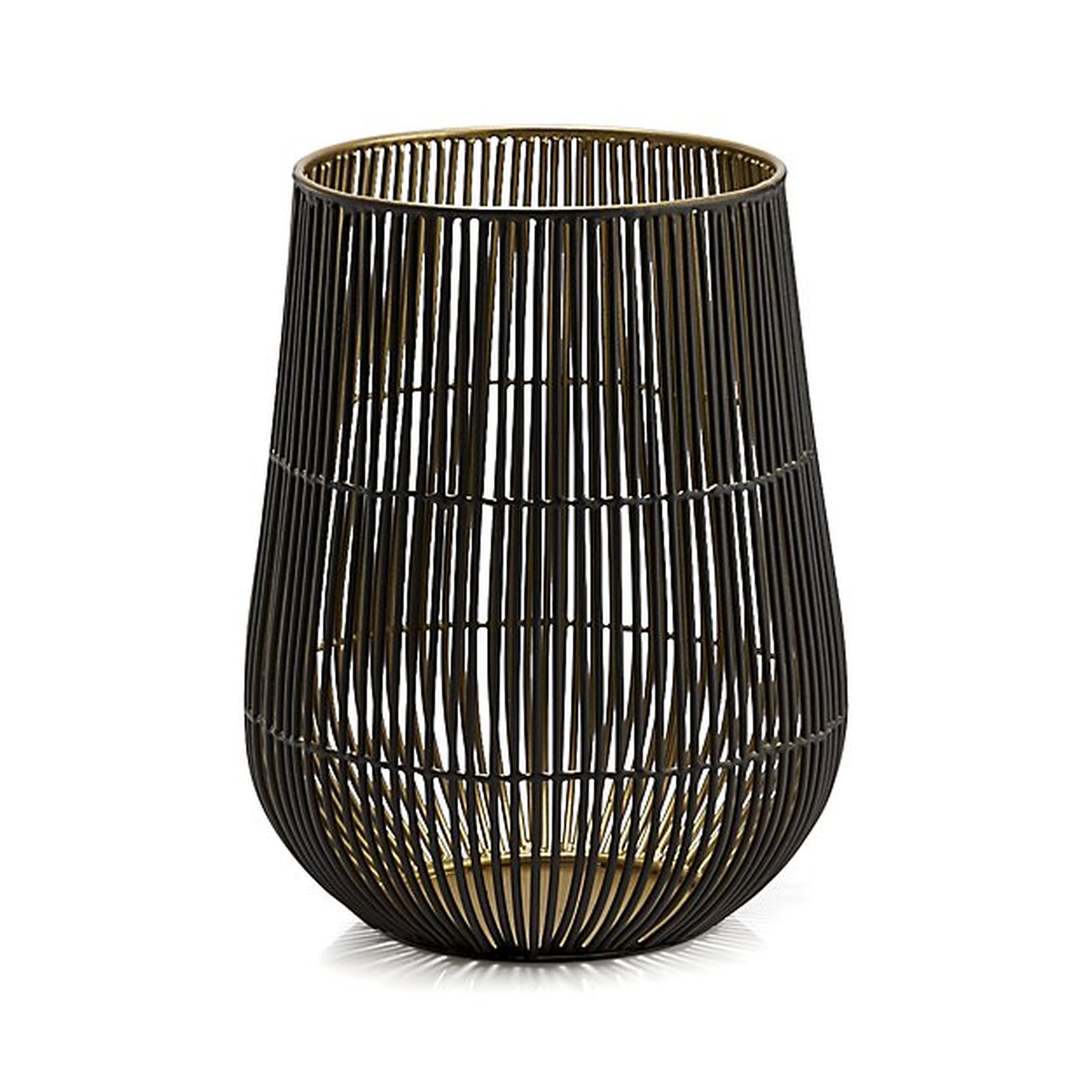 Kent Wire Hurricane Candle Holder 8" - Crate and Barrel