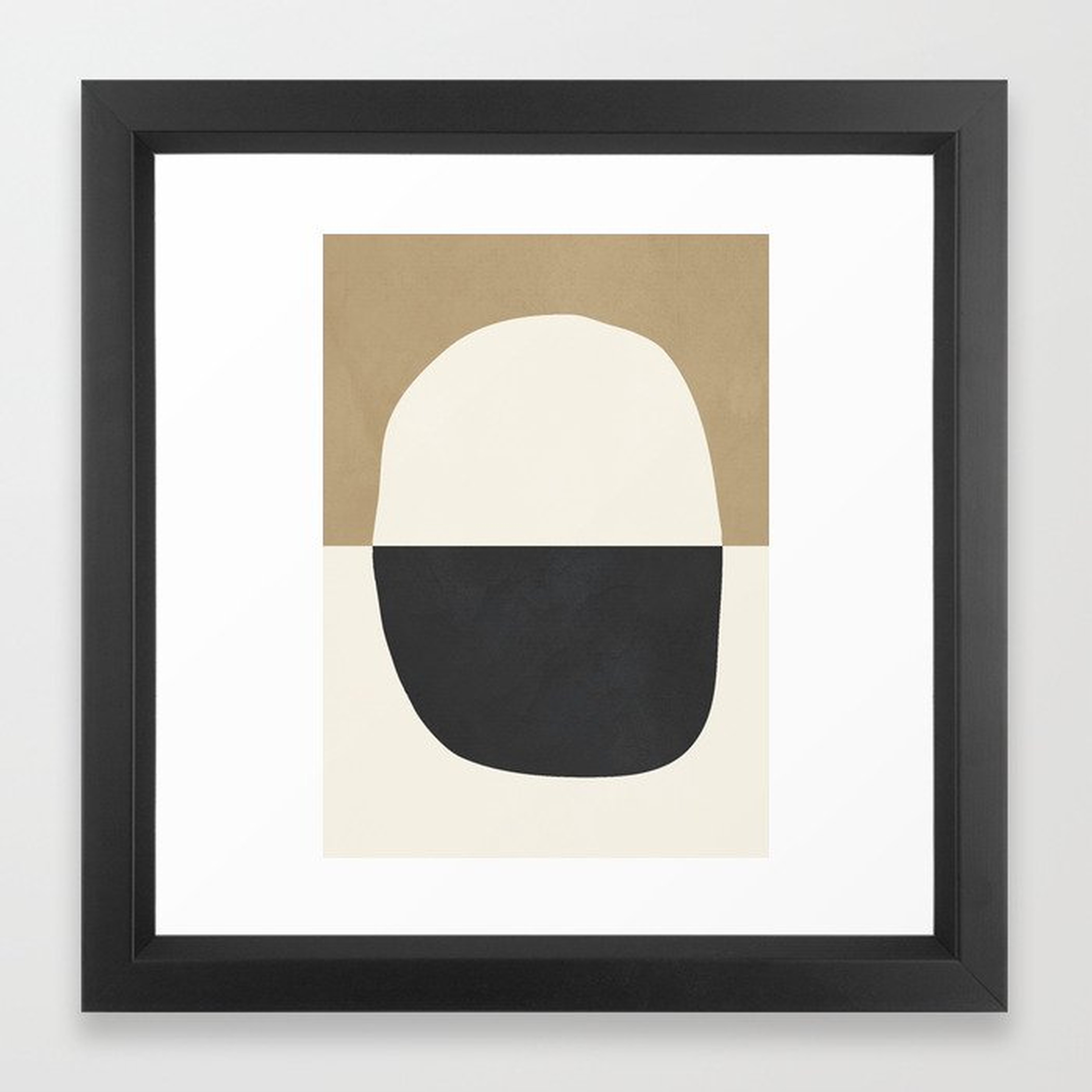 abstract minimal 29 Framed Art Print - Society6