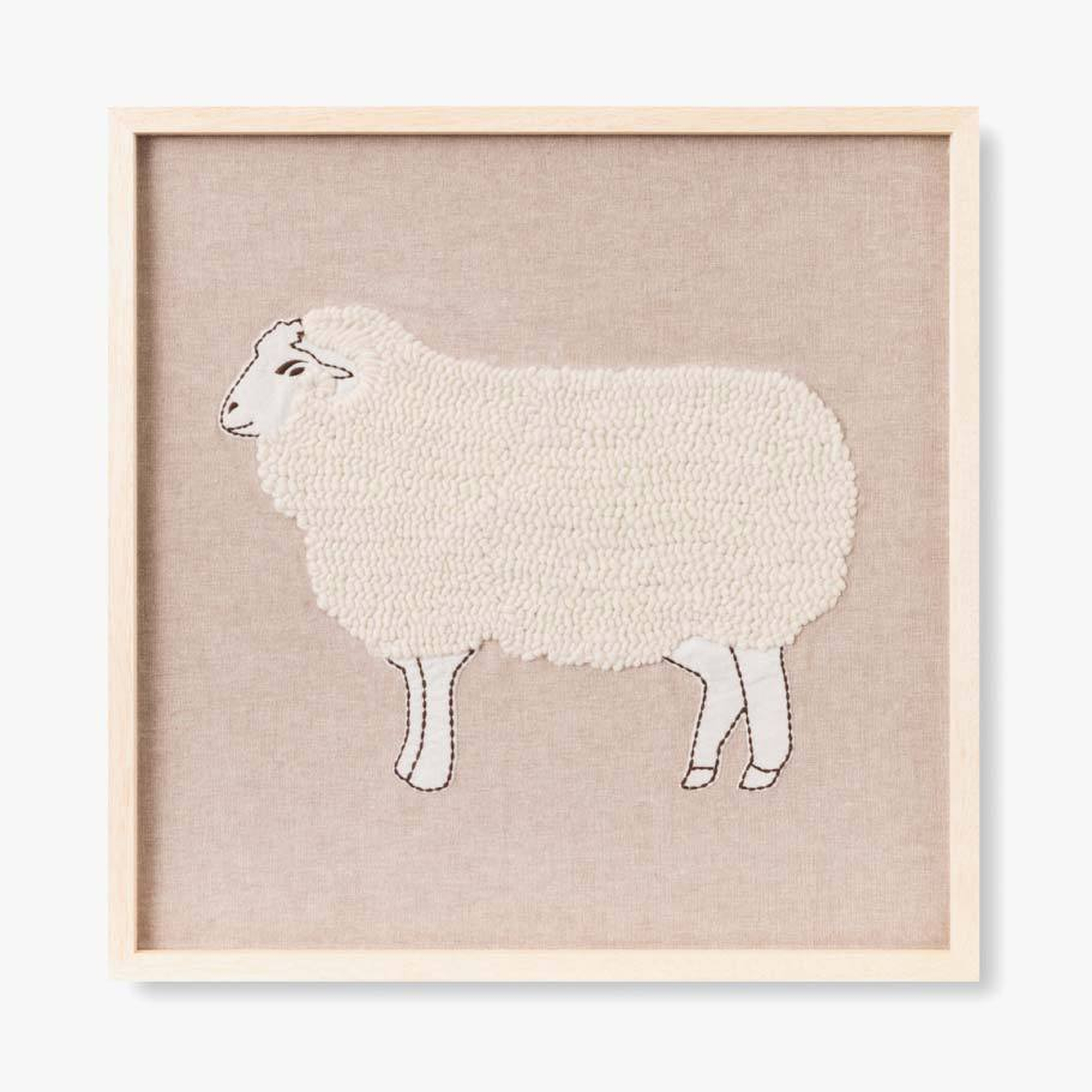 Good Shepherd - Framed Artwork 21" x 20" - Loma Threads