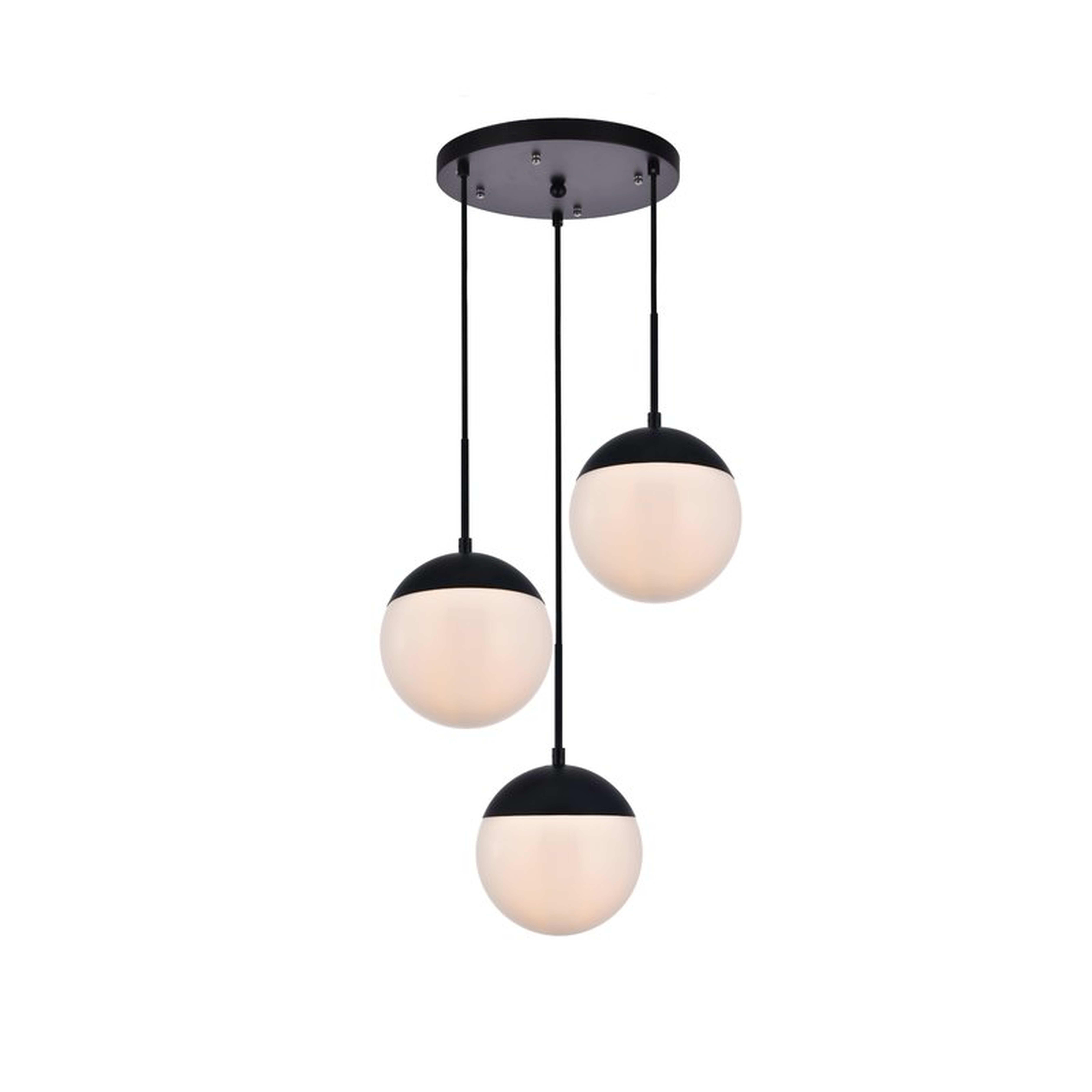 Yearby 3 - Light Cluster Globe Pendant - AllModern