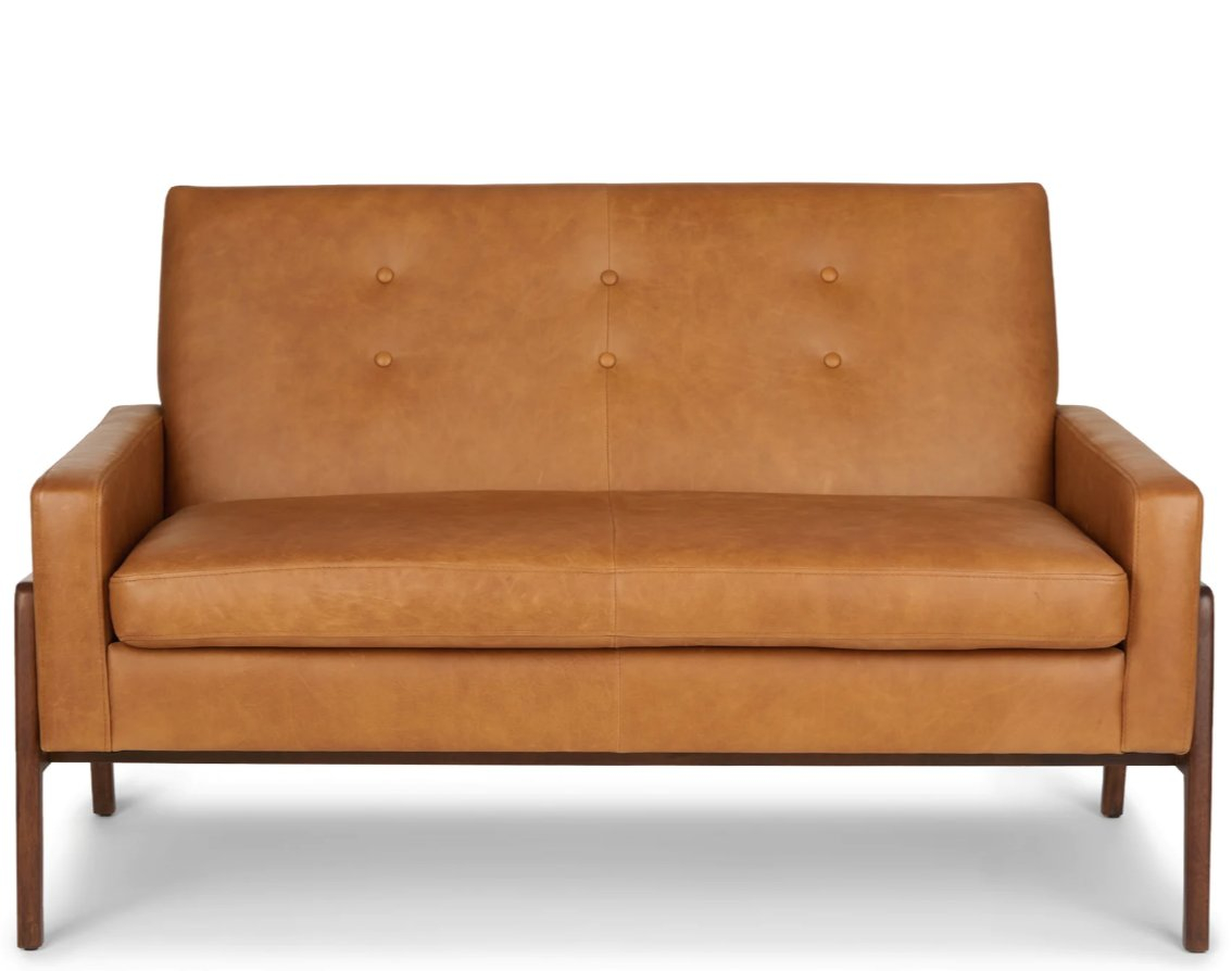 Nord Charme Tan Loveseat - Article