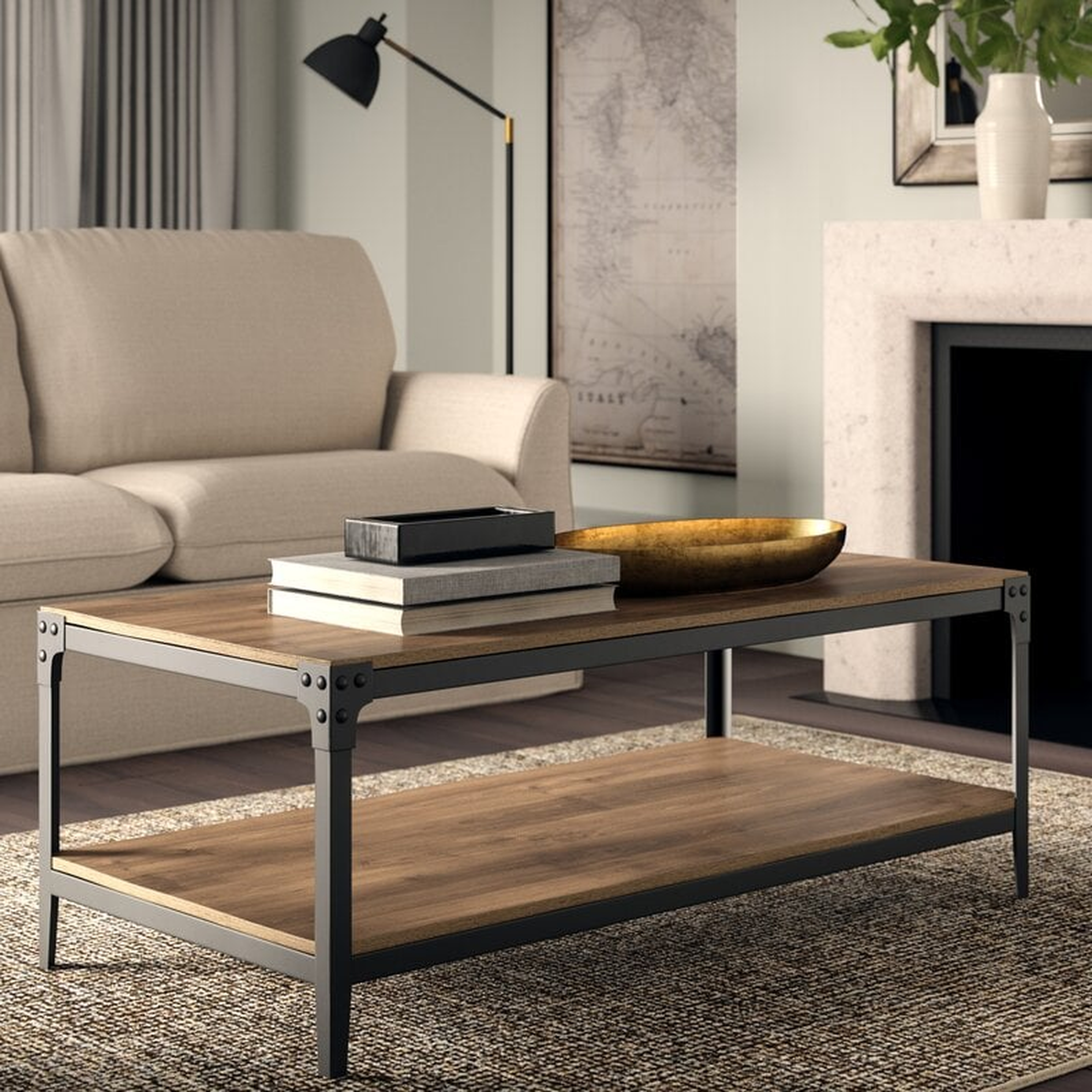 Cainsville Coffee Table with Storage - Wayfair