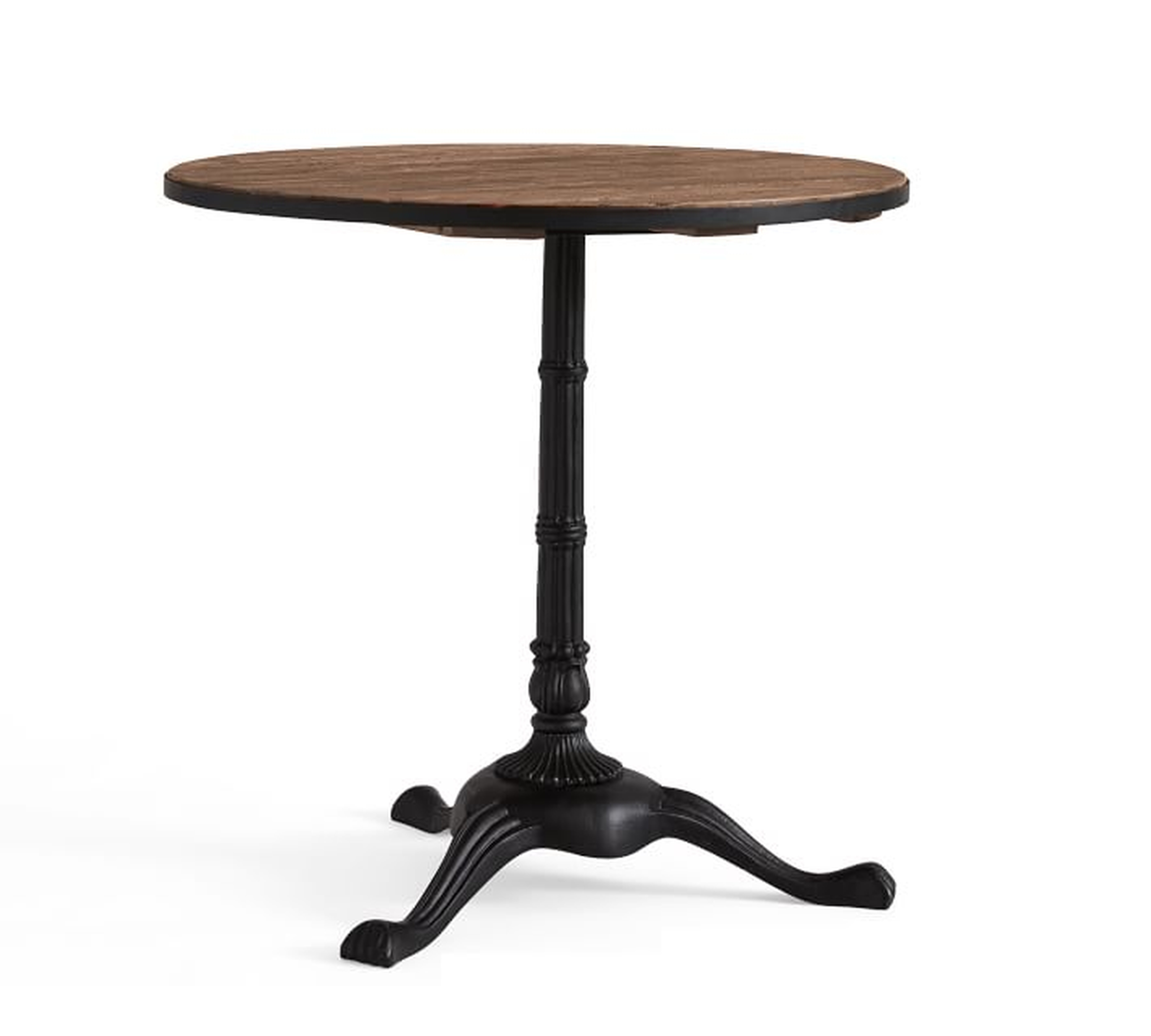 Rae Bistro Table, Rustic Wood - Pottery Barn