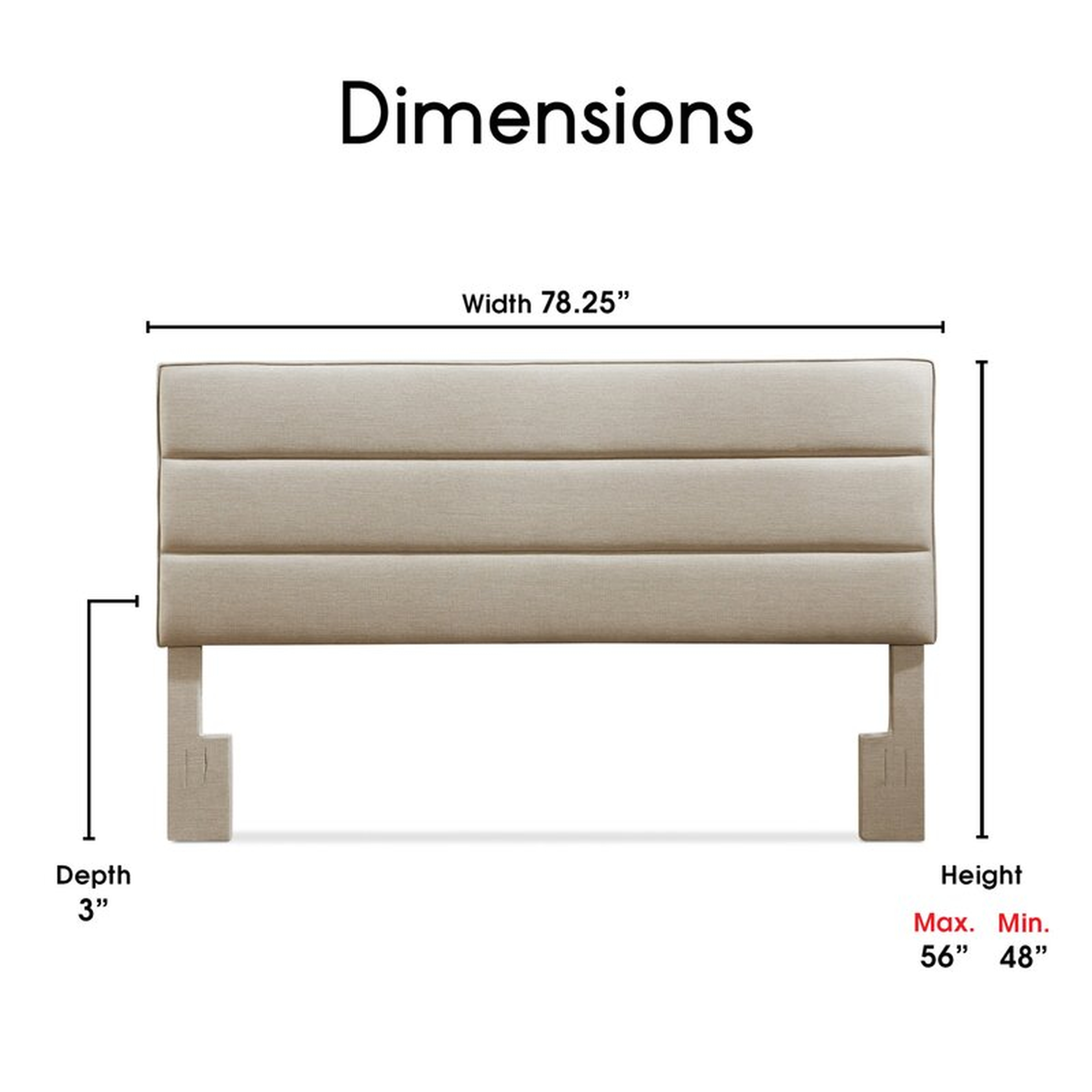 Upholstered Panel Headboard - Wayfair