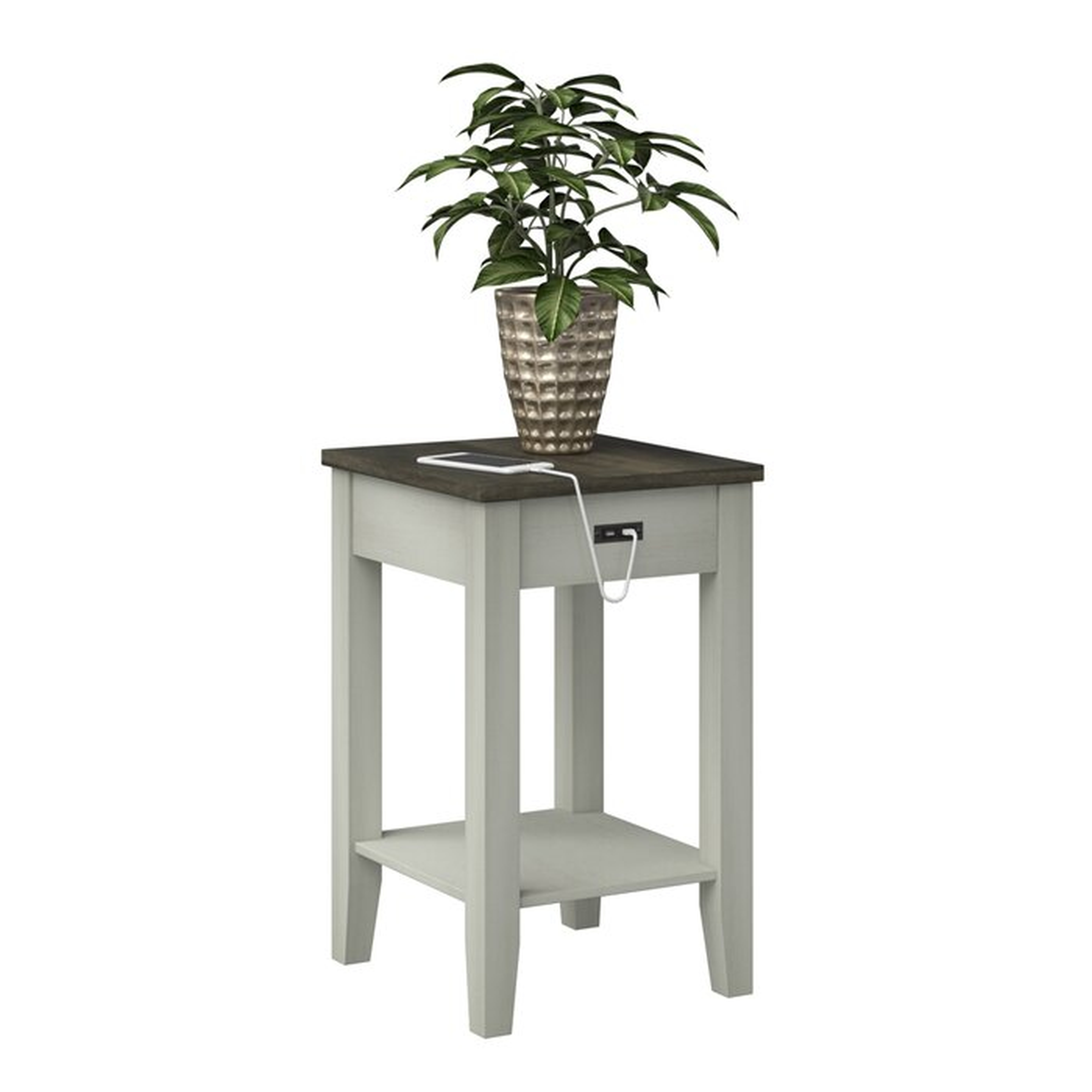 Darrell End Table with Storage - Wayfair
