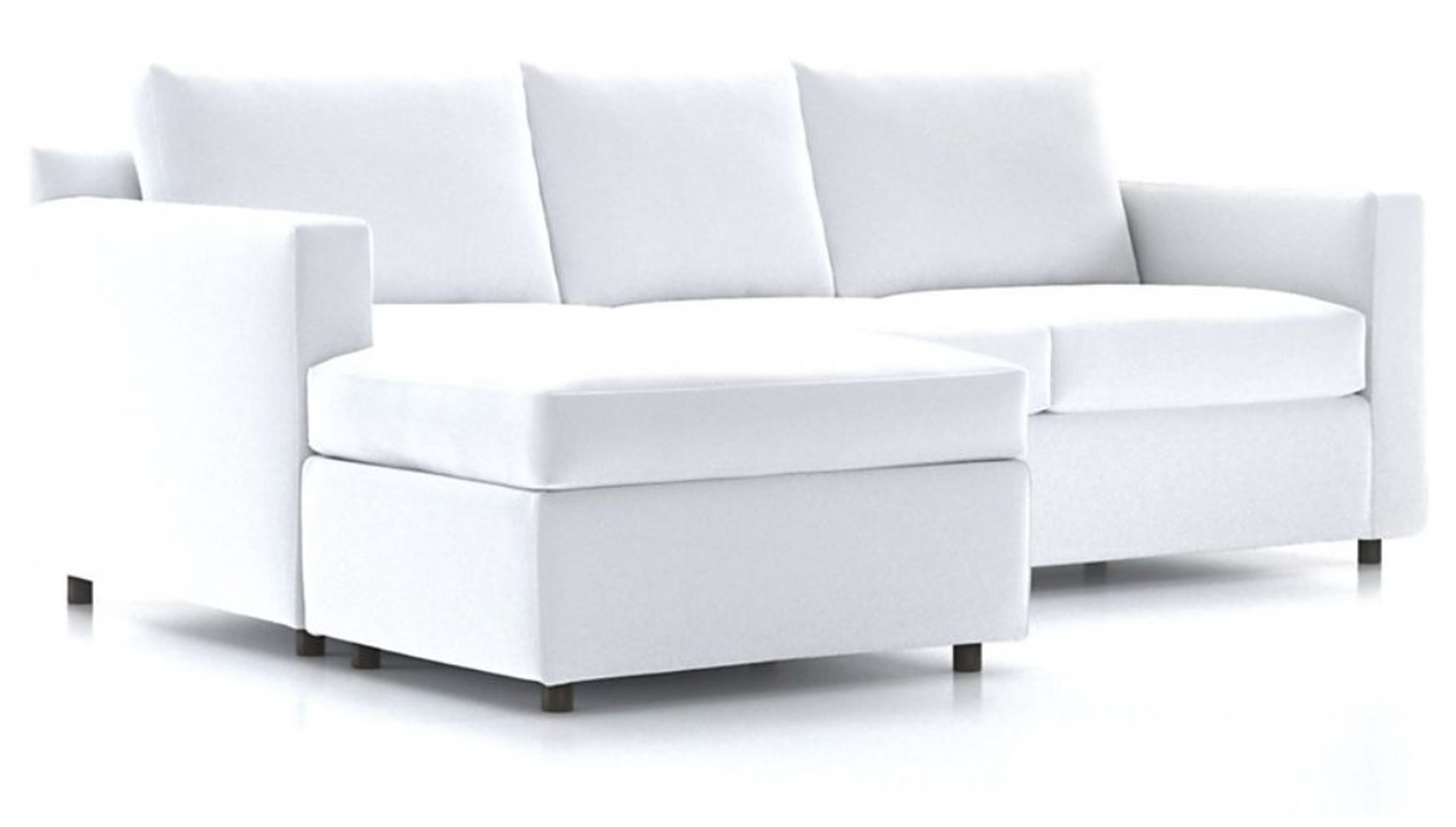 Barrett 3-Seat Queen Reversible Sleeper Sectional - Crate and Barrel