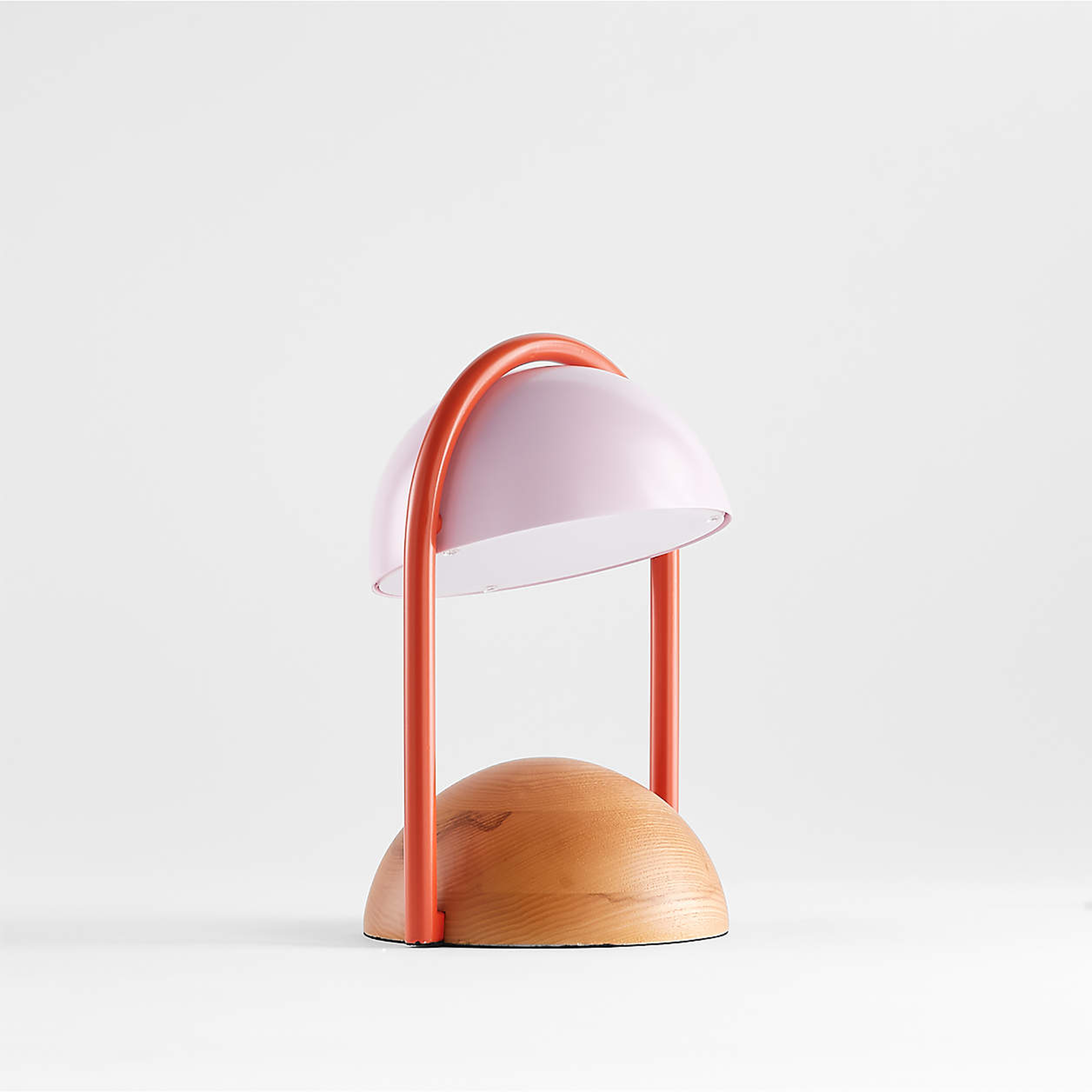 Kids Pink Shroom Table Lamp - Crate and Barrel