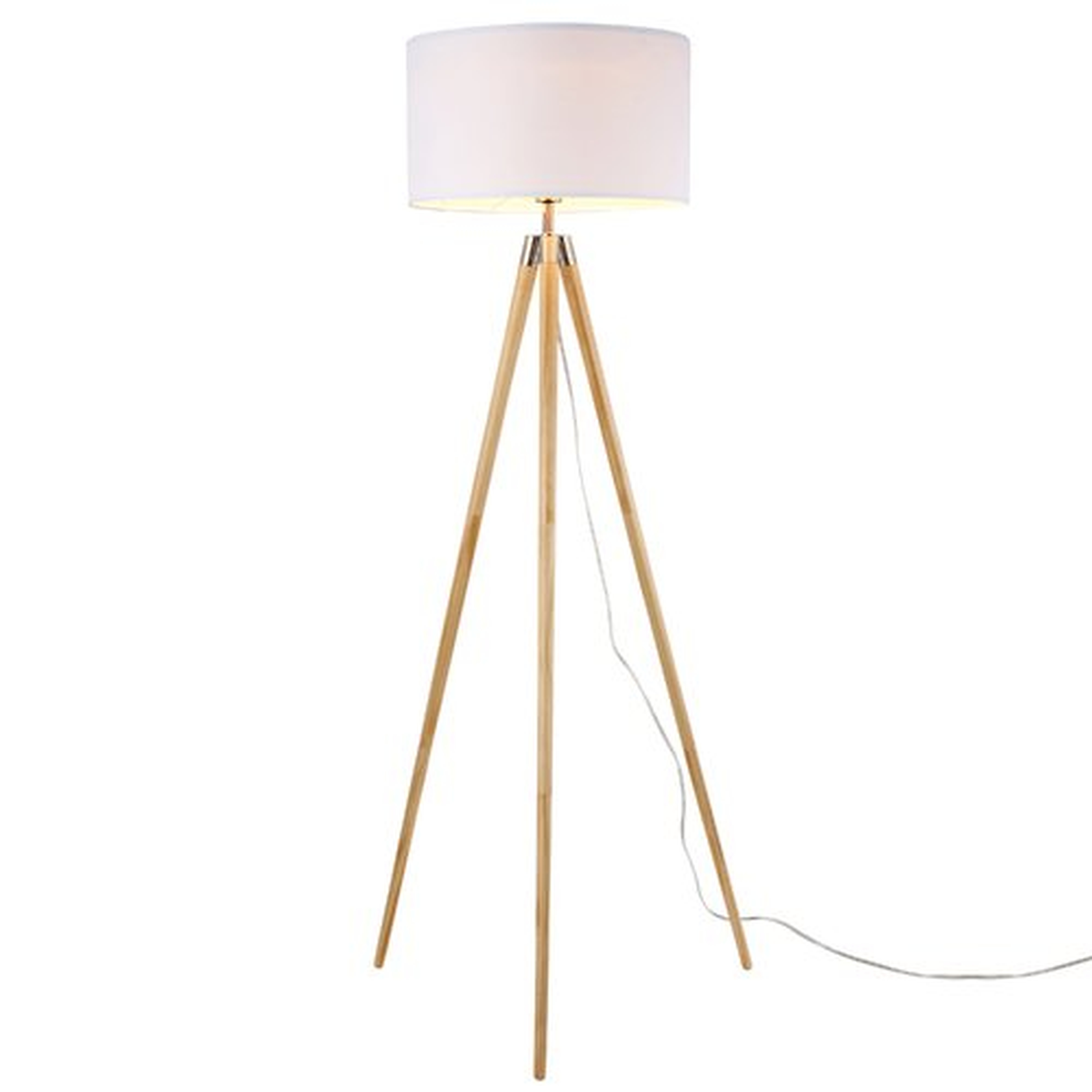 Kaleb 61.5" 1-Light Tripod Floor Lamp - Wayfair
