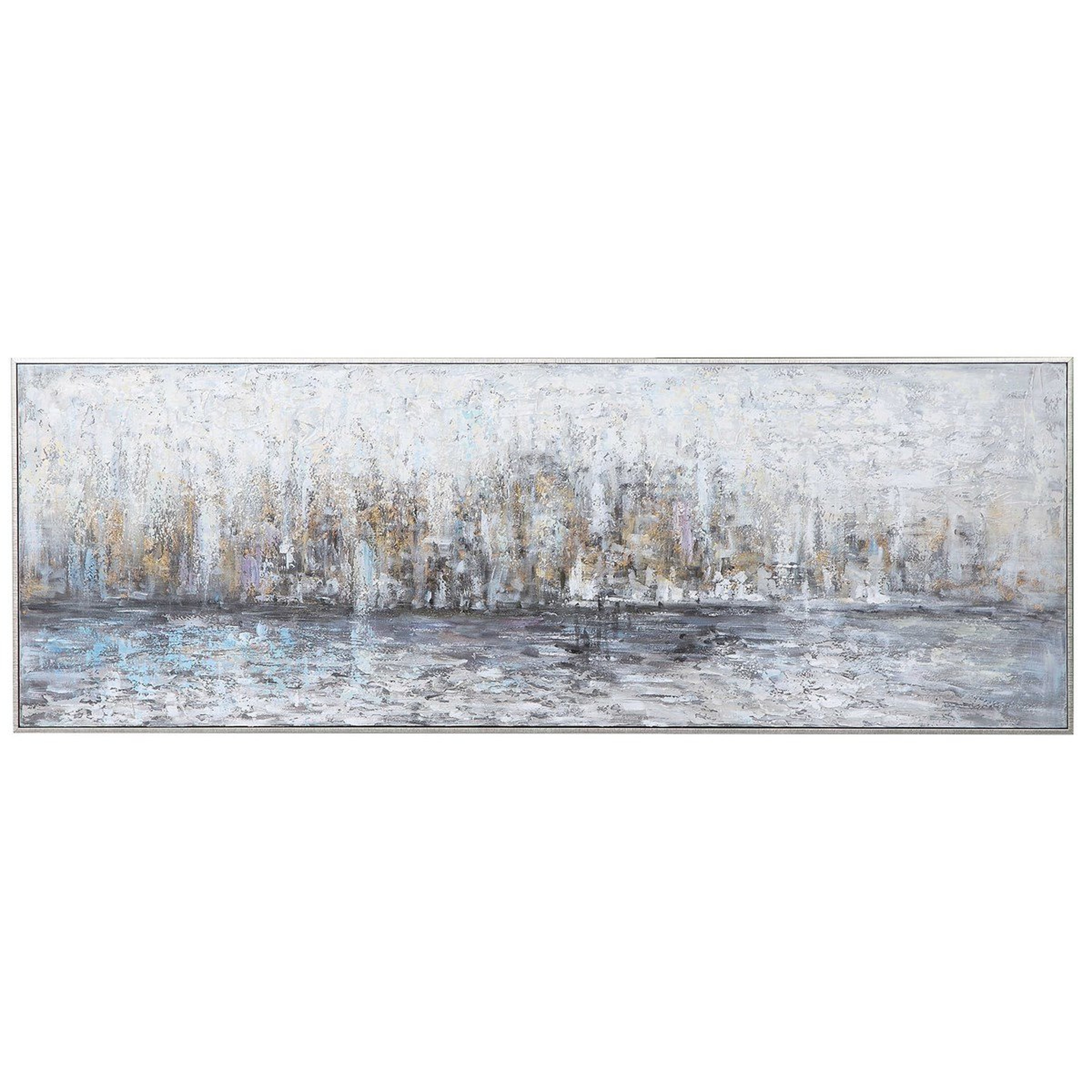 CITY REFLECTION HAND PAINTED CANVAS - Hudsonhill Foundry