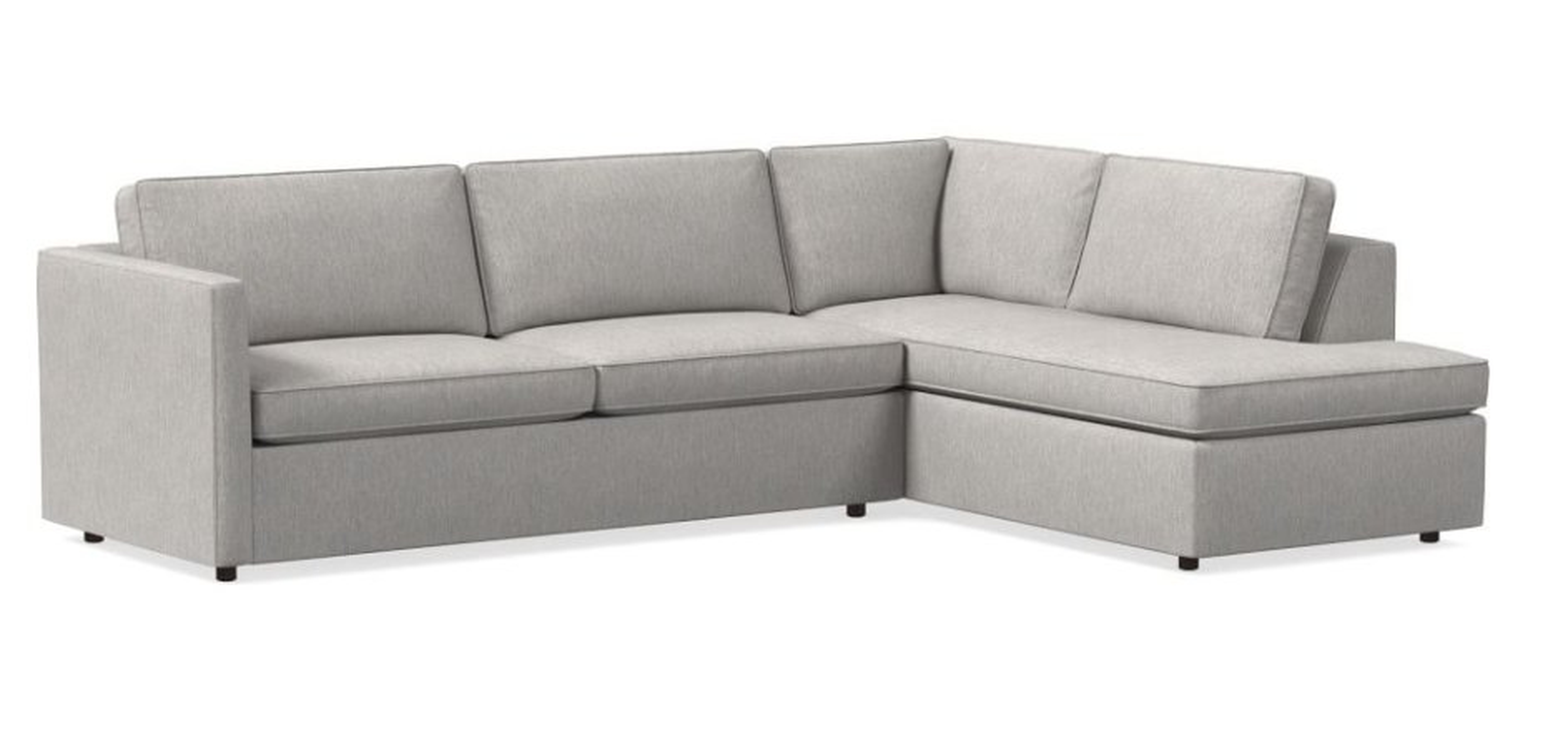 Harris 2-Piece Terminal Chaise Sectional - West Elm