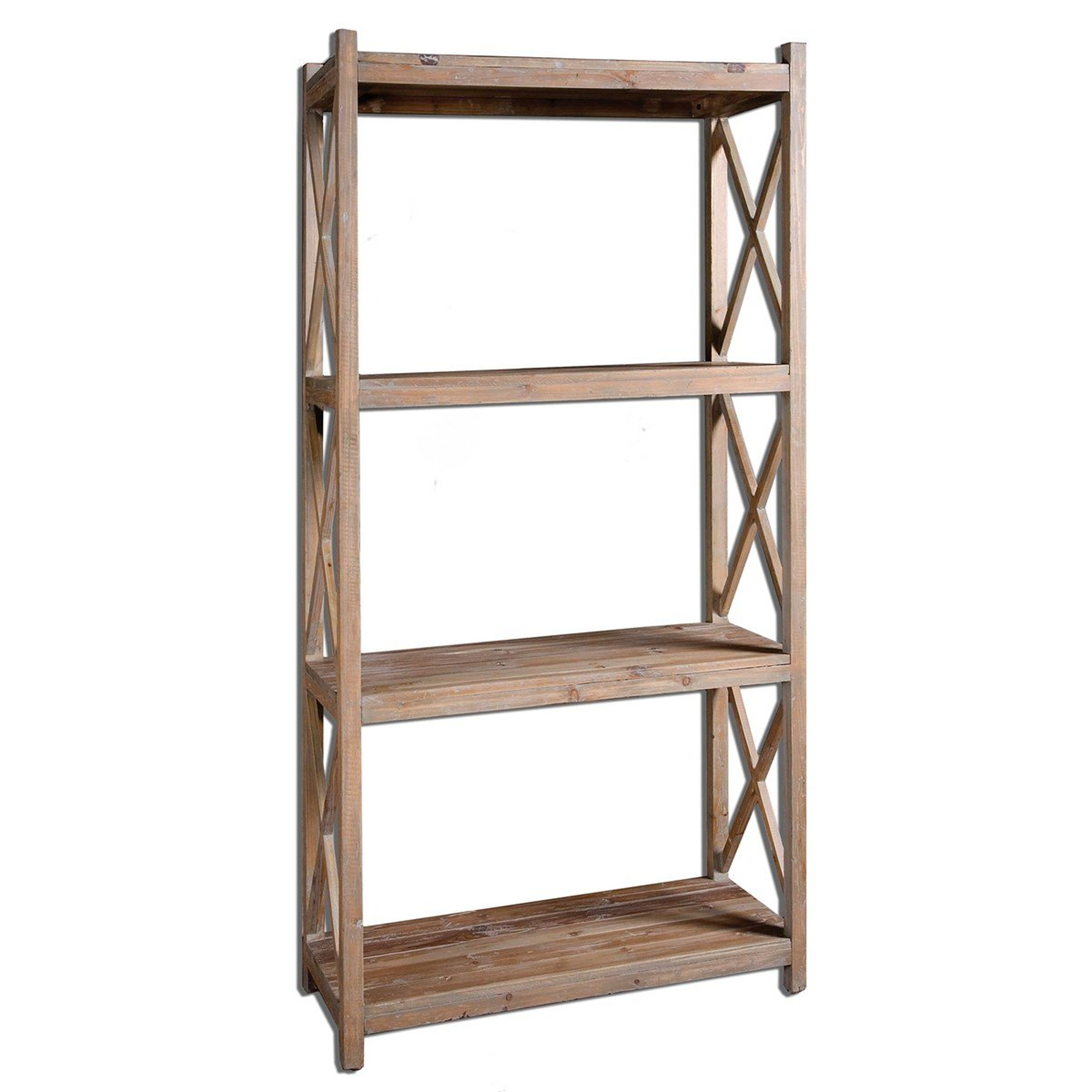 Stratford Reclaimed Wood Etagere - Hudsonhill Foundry