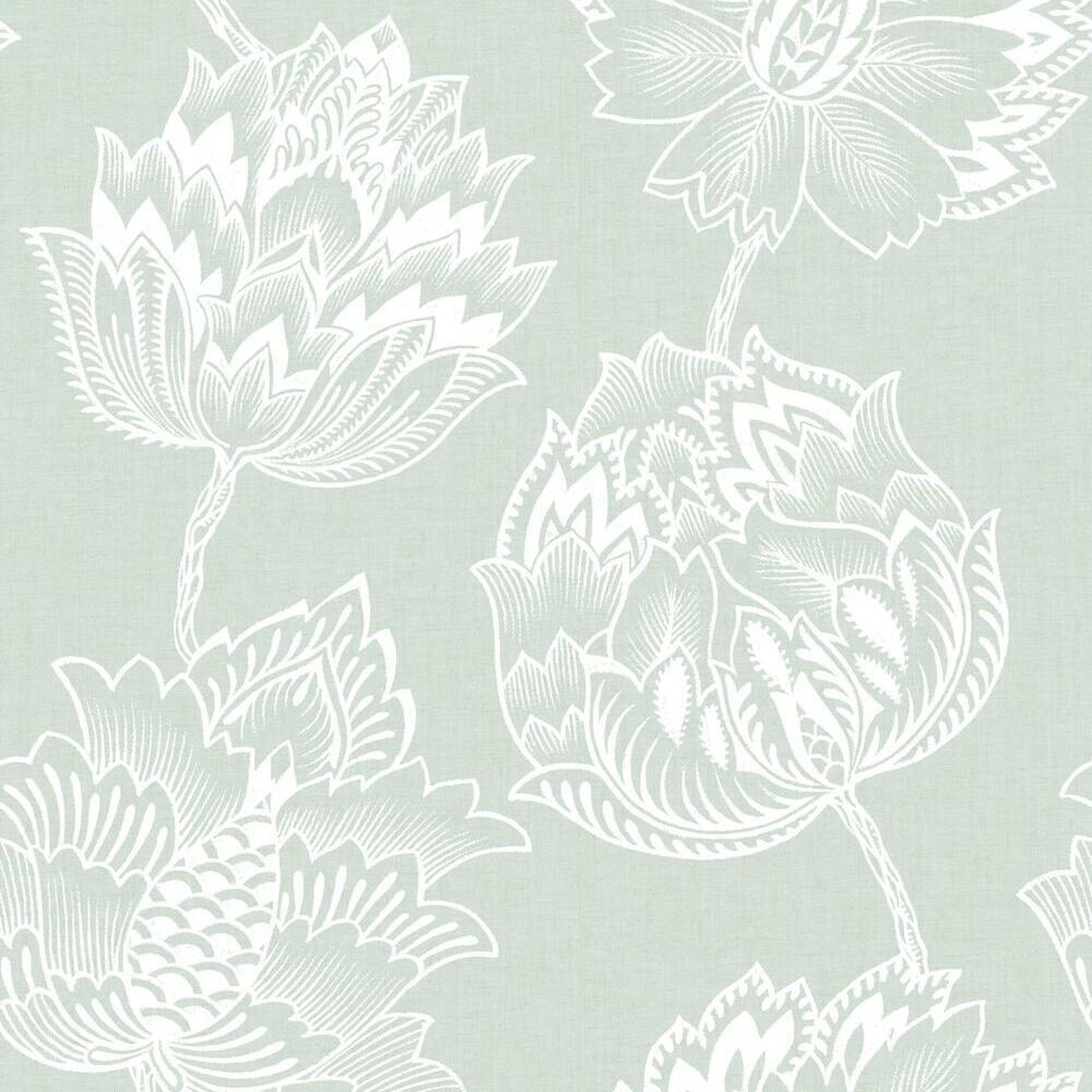 Batik Jacobean Peel and Stick Wallpaper - York Wallcoverings