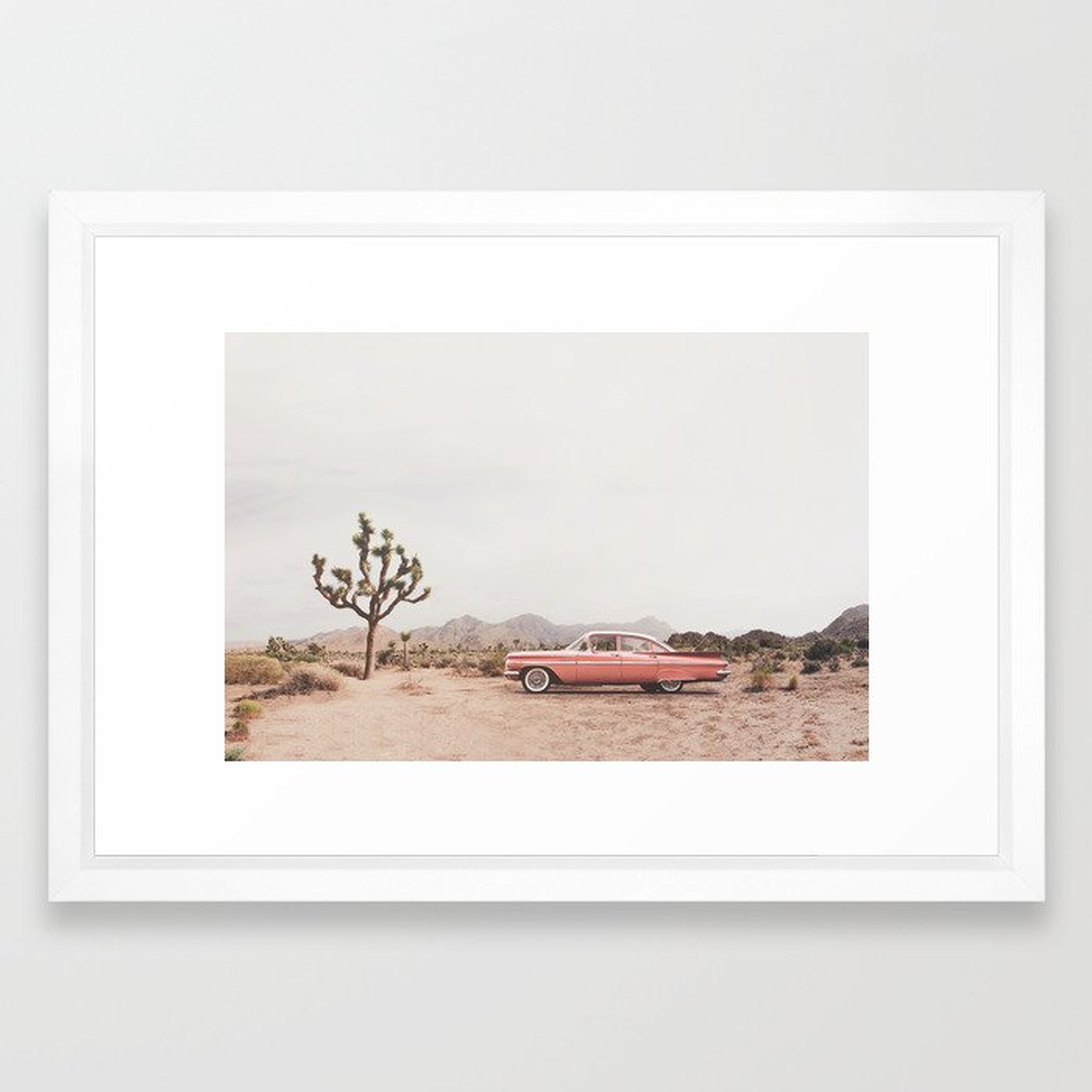 California Living Framed Art Print by Sisi And Seb- conservation walnut 15" x 21" - Society6