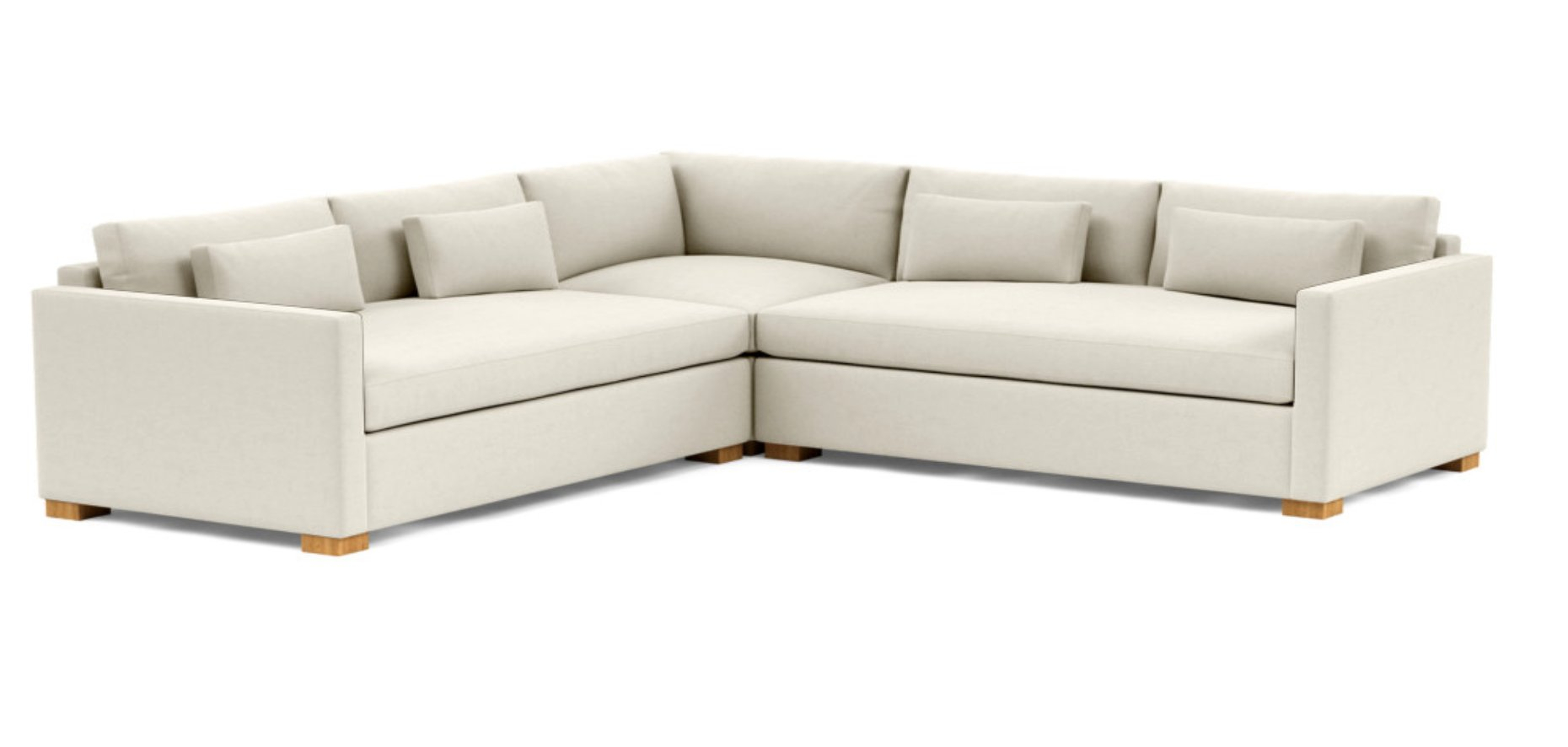 CHARLY Corner Sectional Sofa - Interior Define