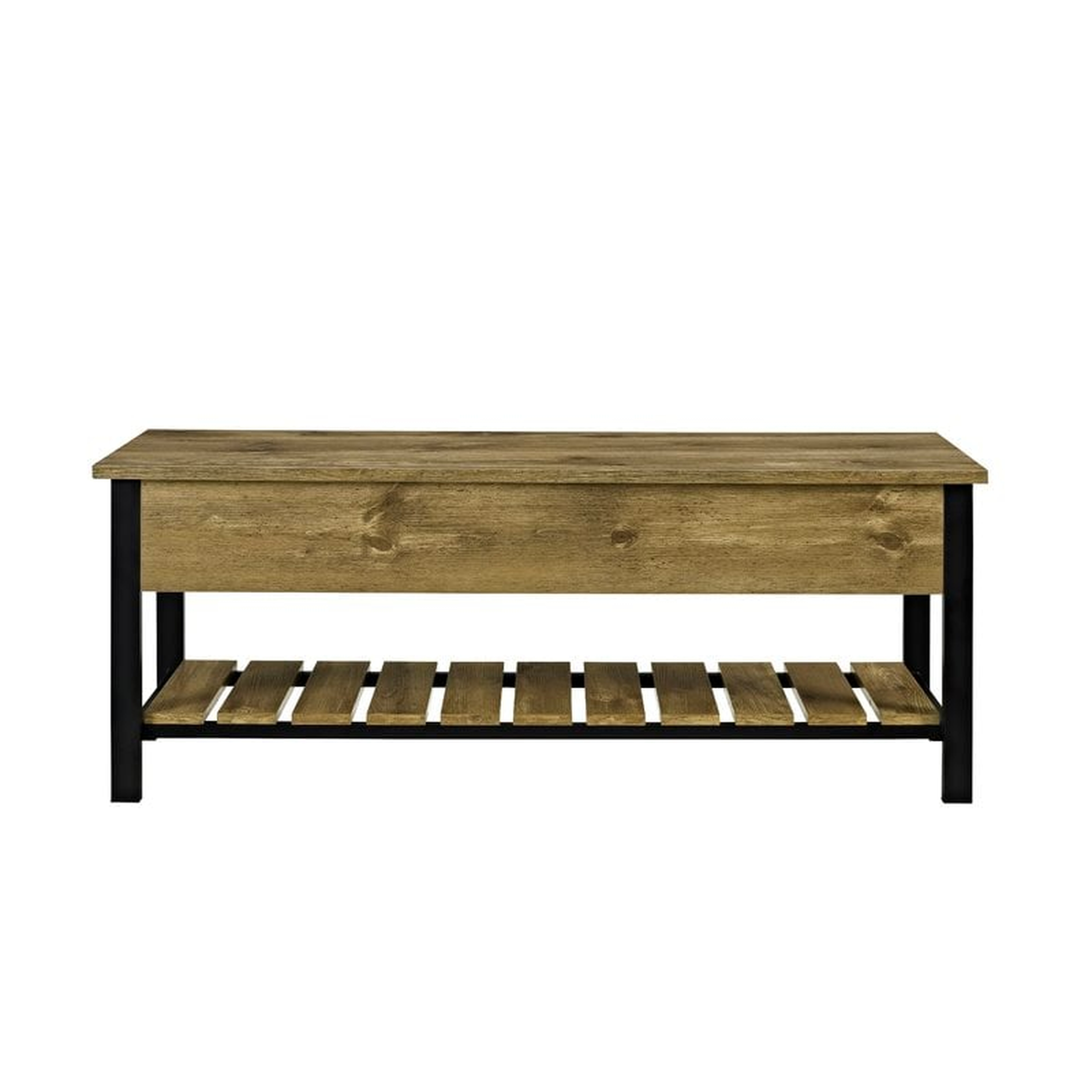 Savon Open-Top Wood Storage Bench - Wayfair