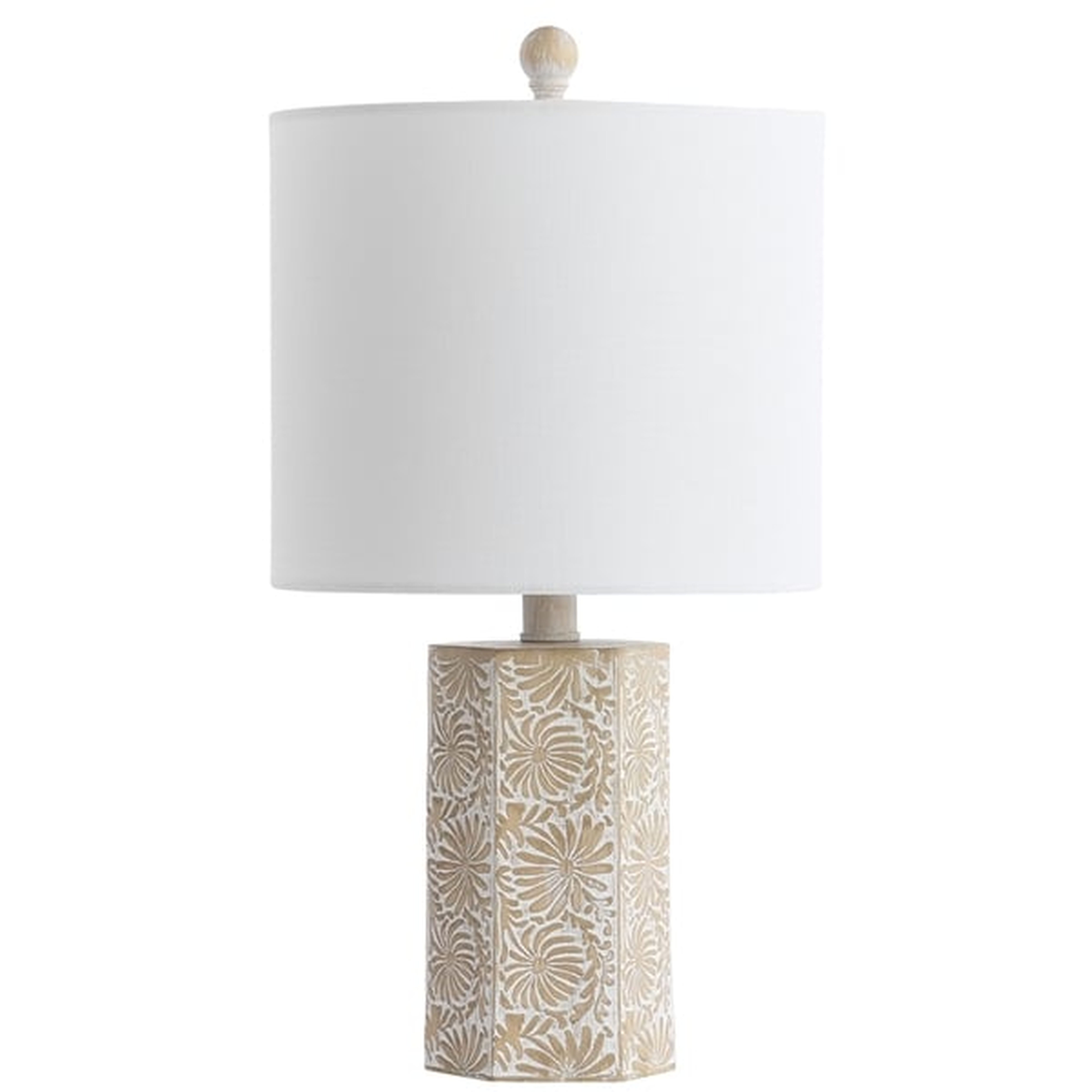 Eliseo Table Lamp - Beige - Safavieh - Safavieh