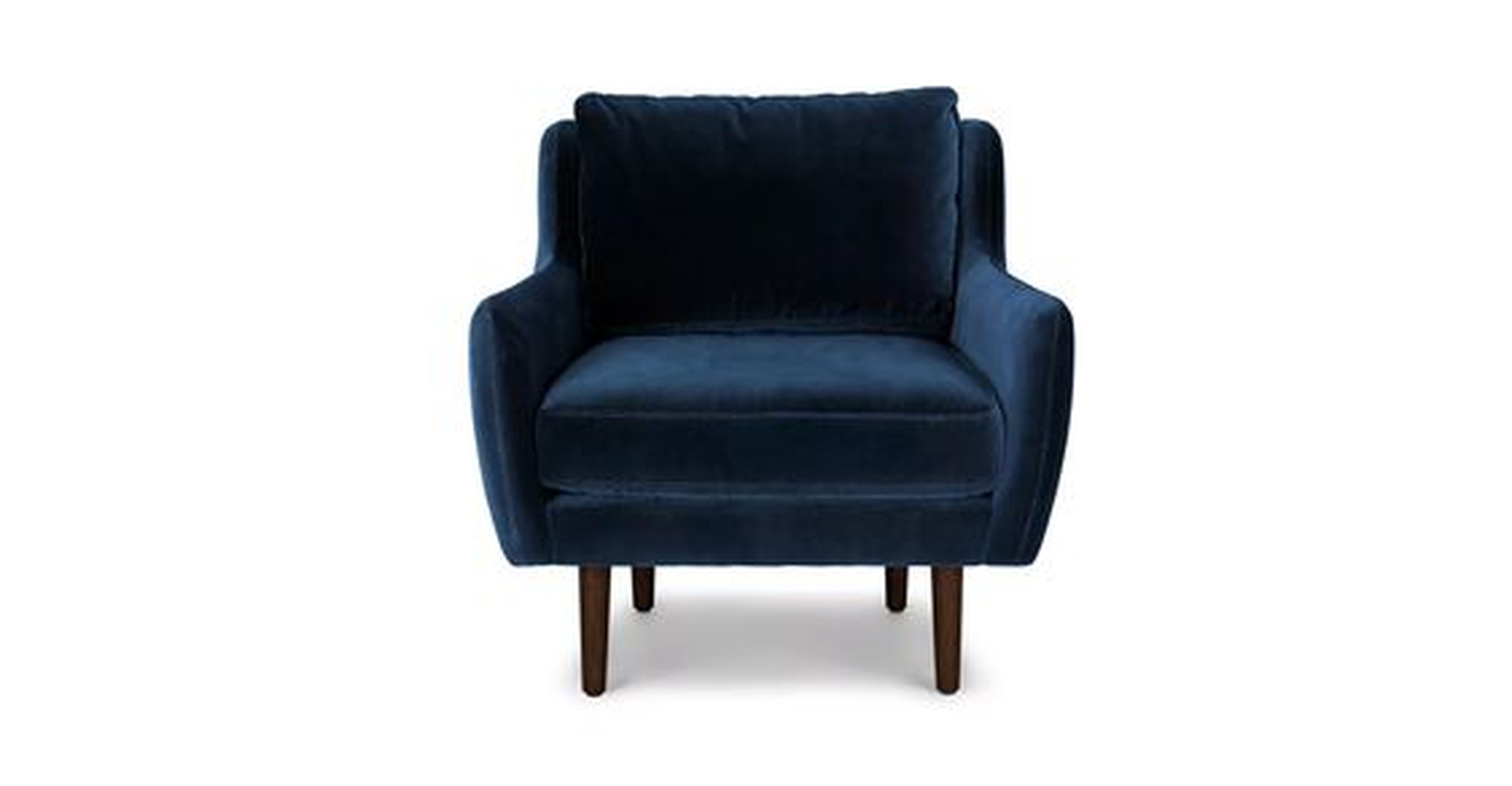 Matrix Lounge Chair - CASCADIA BLUE AND WALNUT - Article