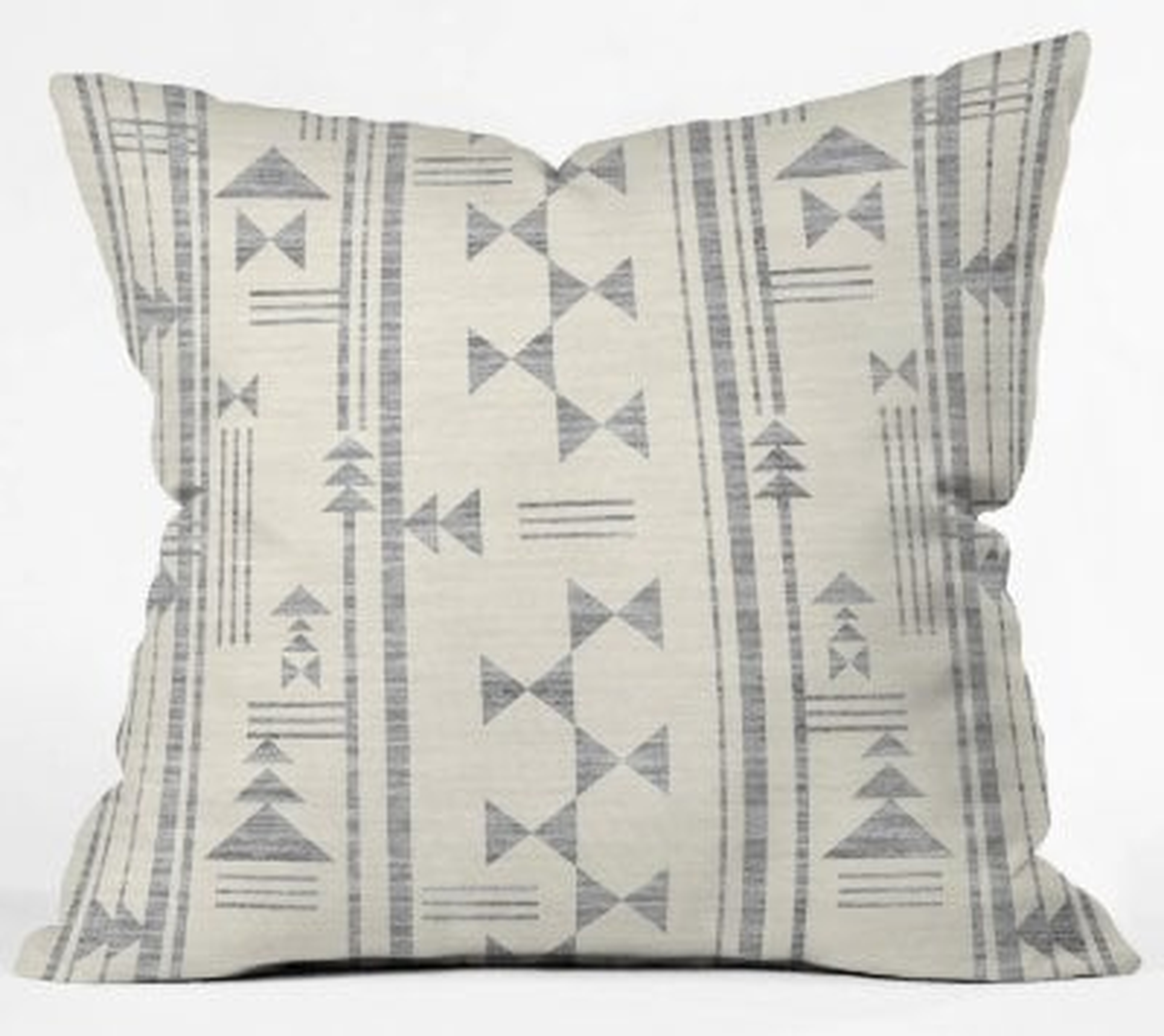 INDIO Throw Pillow - 20" x 20" - Insert Included - Wander Print Co.