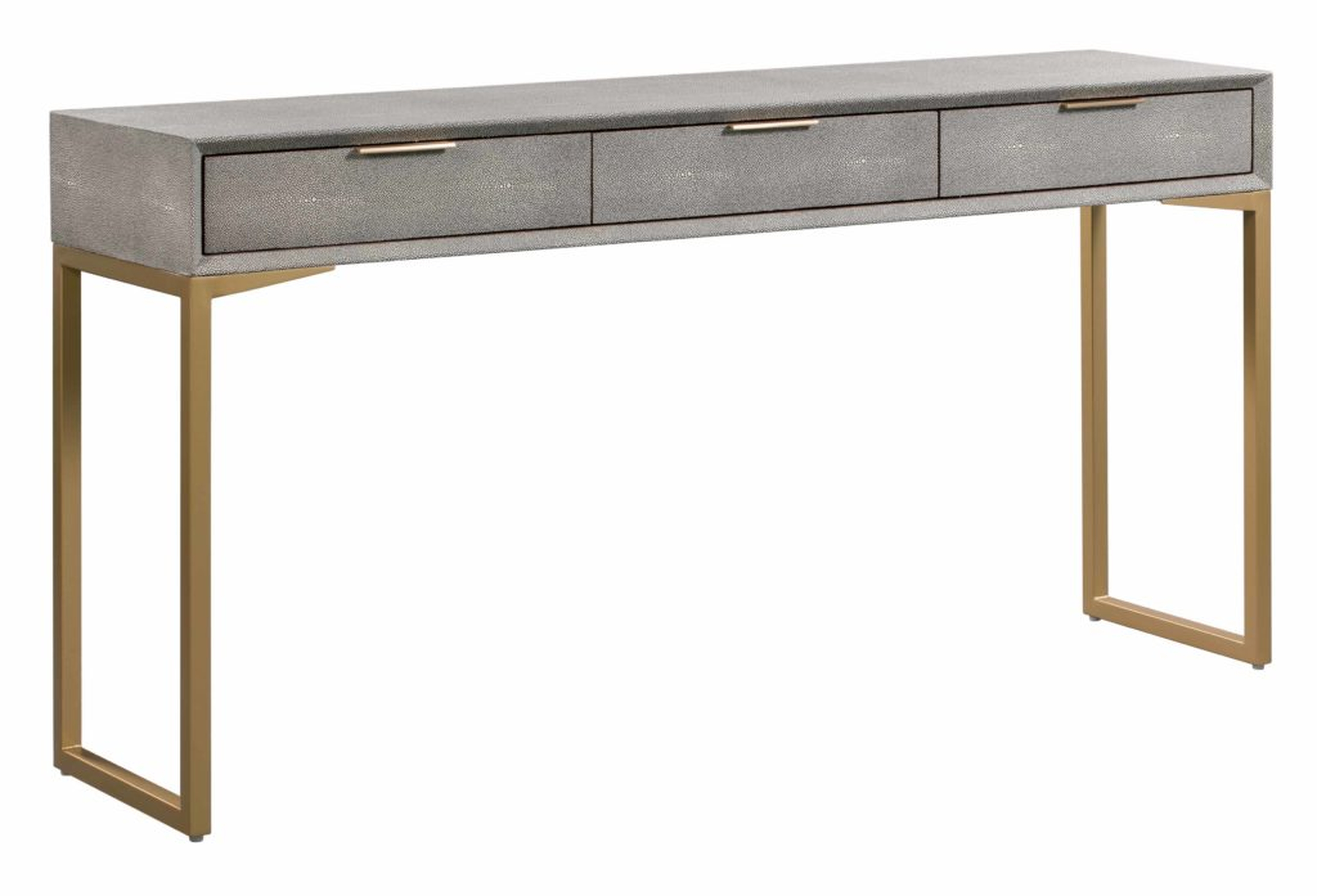 Mariana Shagreen Console Table - TOV FURNITURE