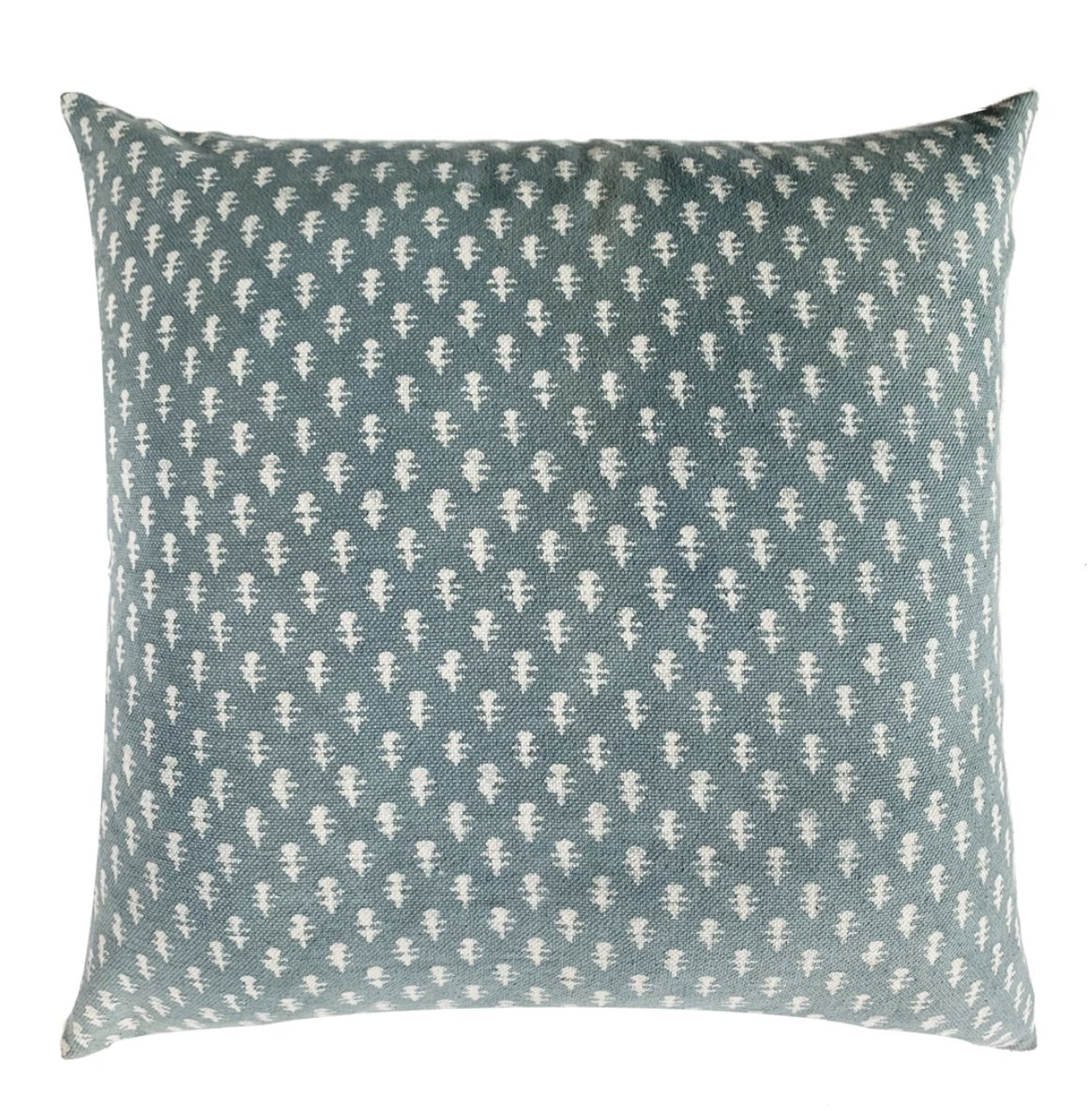 TEAL PATTERNED PILLOW - PillowPia