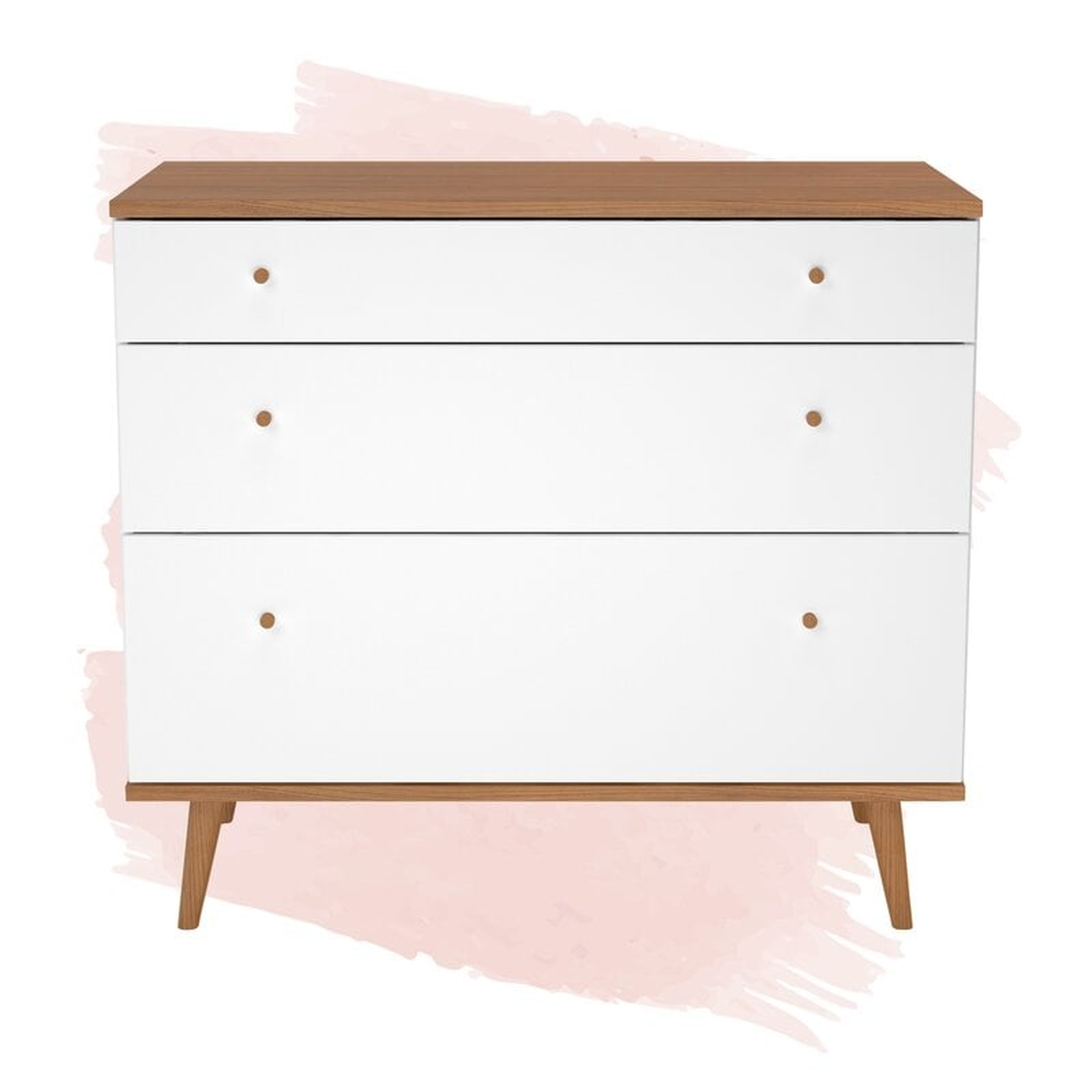 3 Drawer Dresser - Wayfair