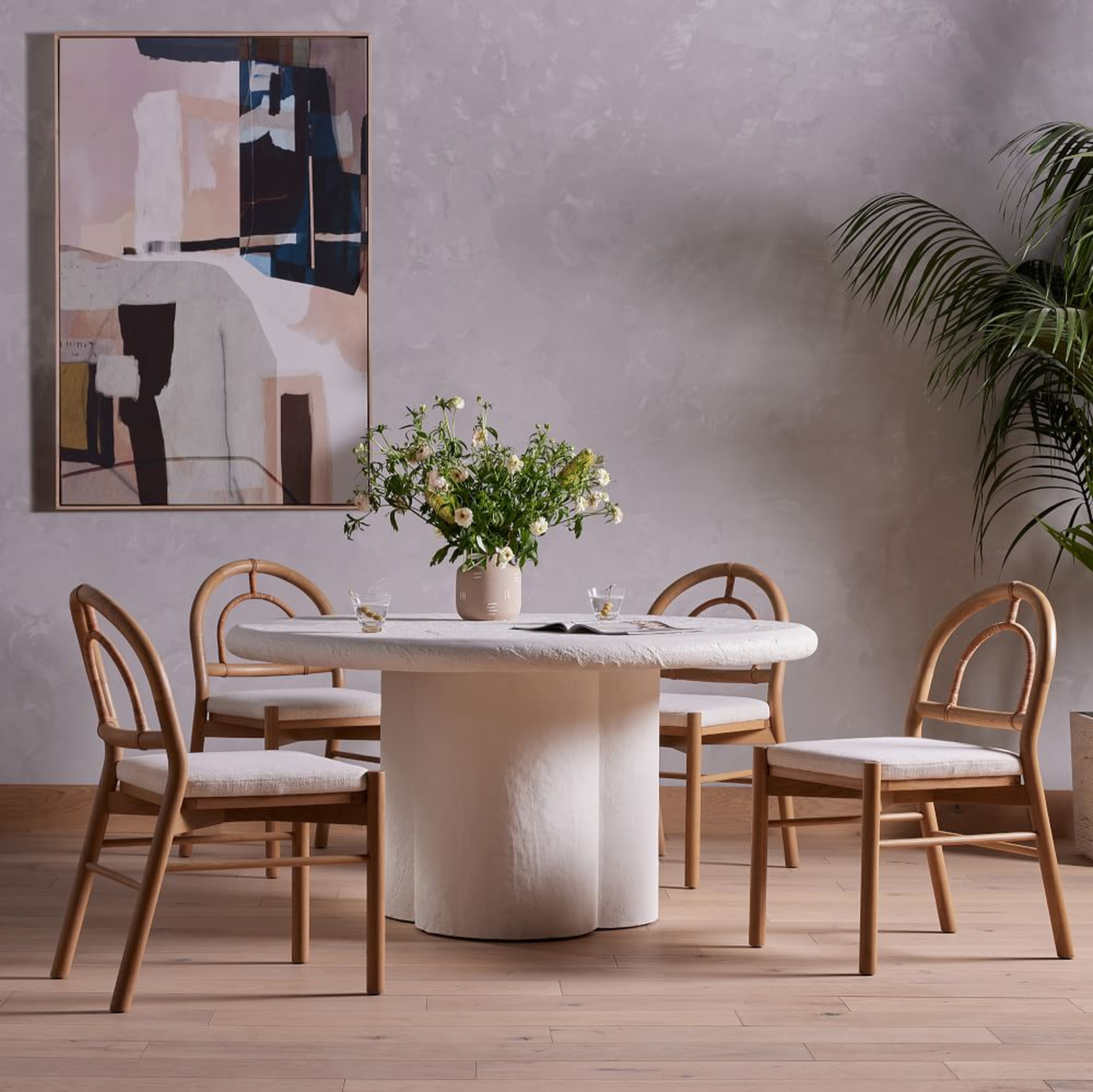 Malfa Round Dining Table (60") - West Elm