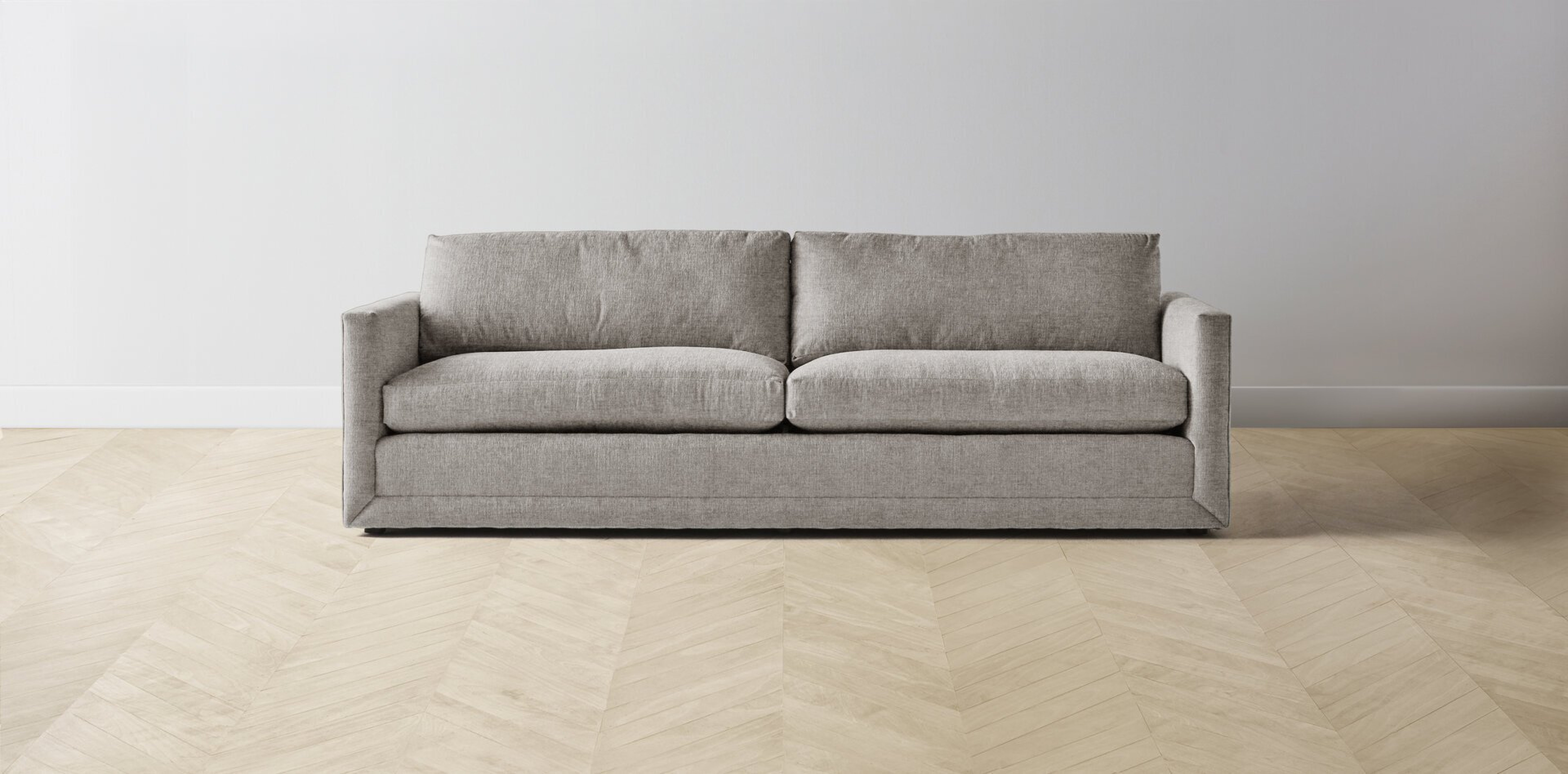 The Warren Sofa- 85 inch- Performance Oatmeal - Maiden Home