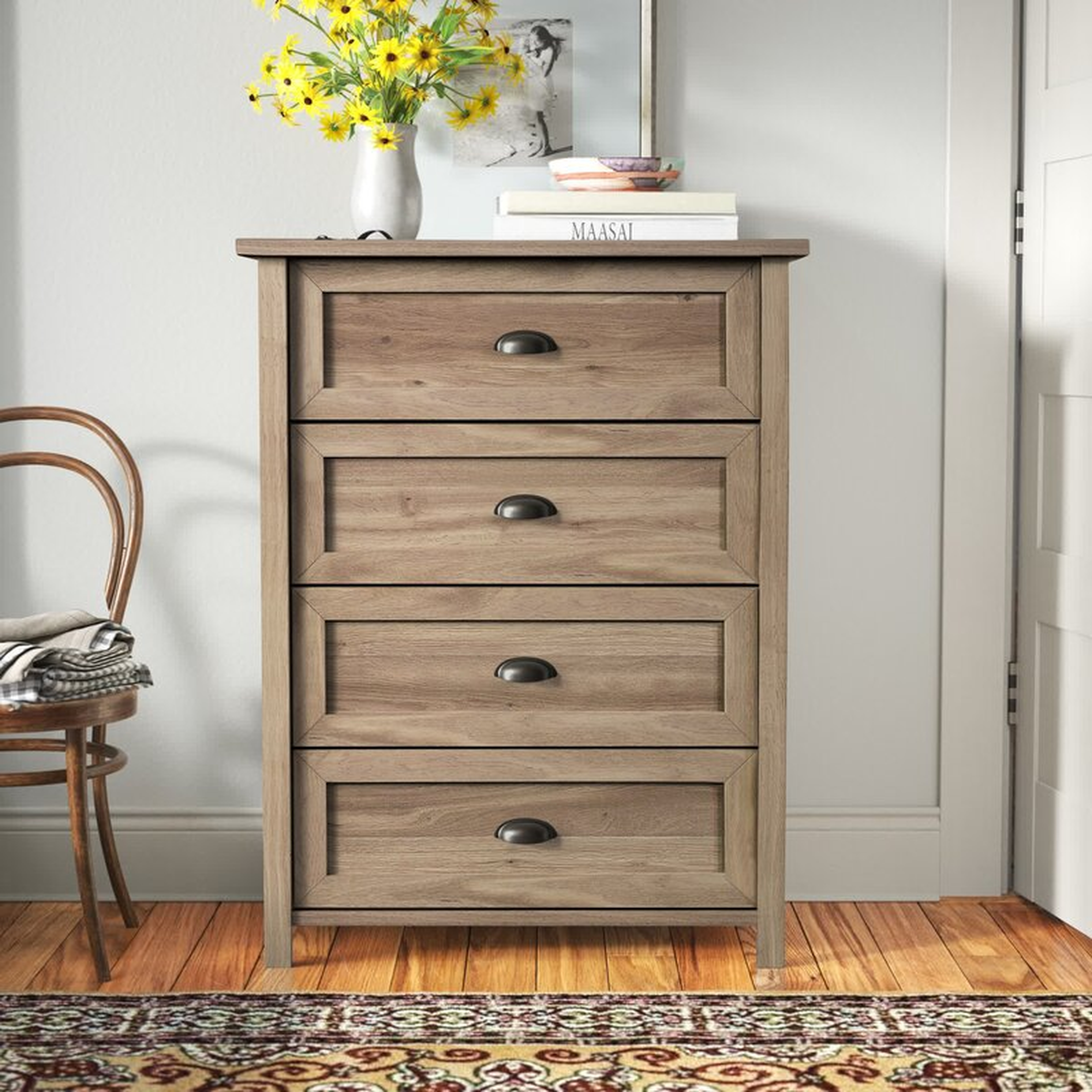 Geraldine 4 Drawer Chest - Wayfair