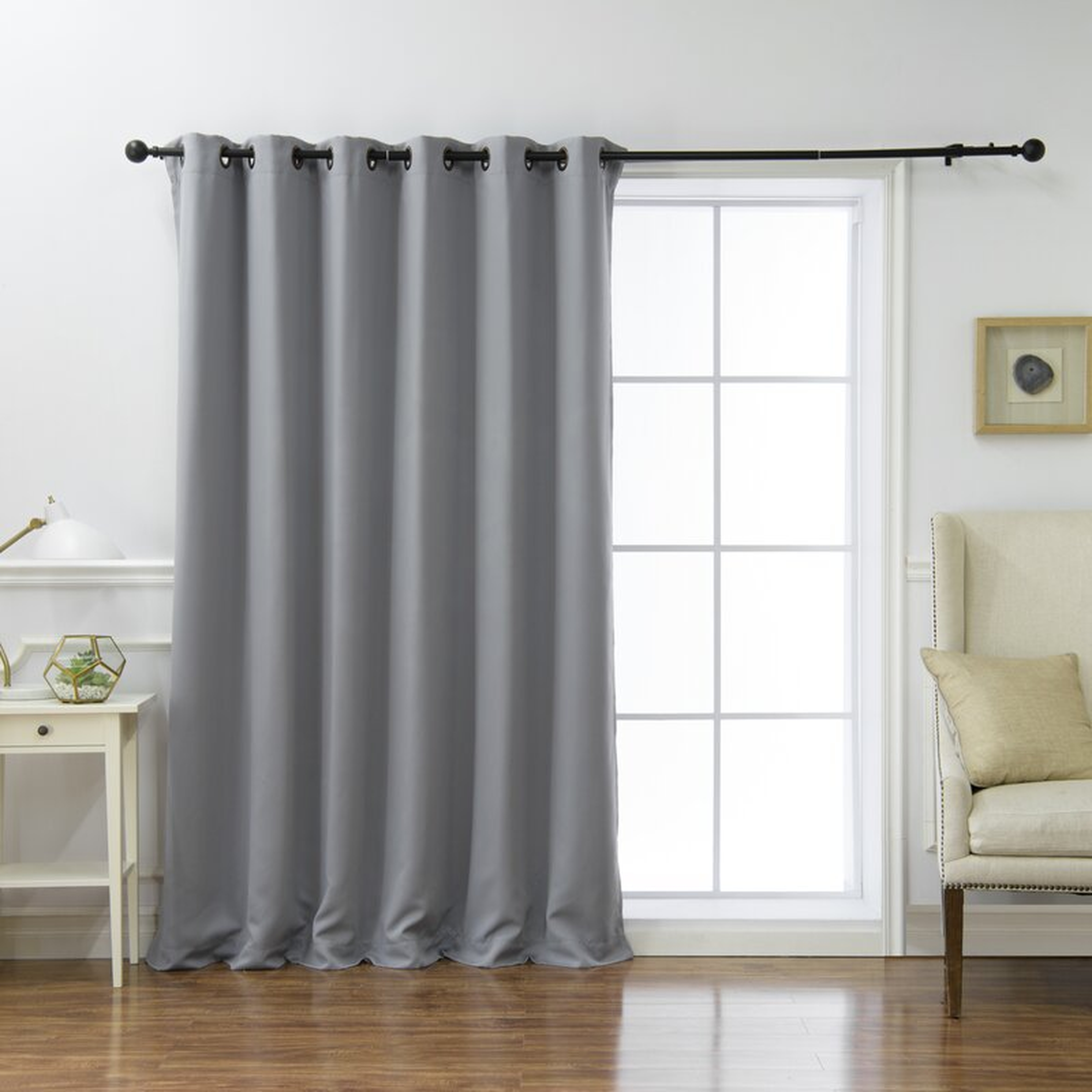 Scarsdale Extra Solid Blackout Thermal Grommet Single Curtain Panel - Wayfair